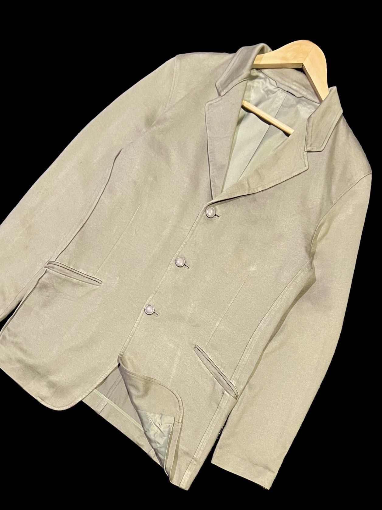 Designer × Yohji Yamamoto 🔥NEED GONE🔥VINTAGE YOHJI YAMAMOTO A.A.R DURBAN COATS JACKET Size US M / EU 48-50 / 2 - 6 Thumbnail