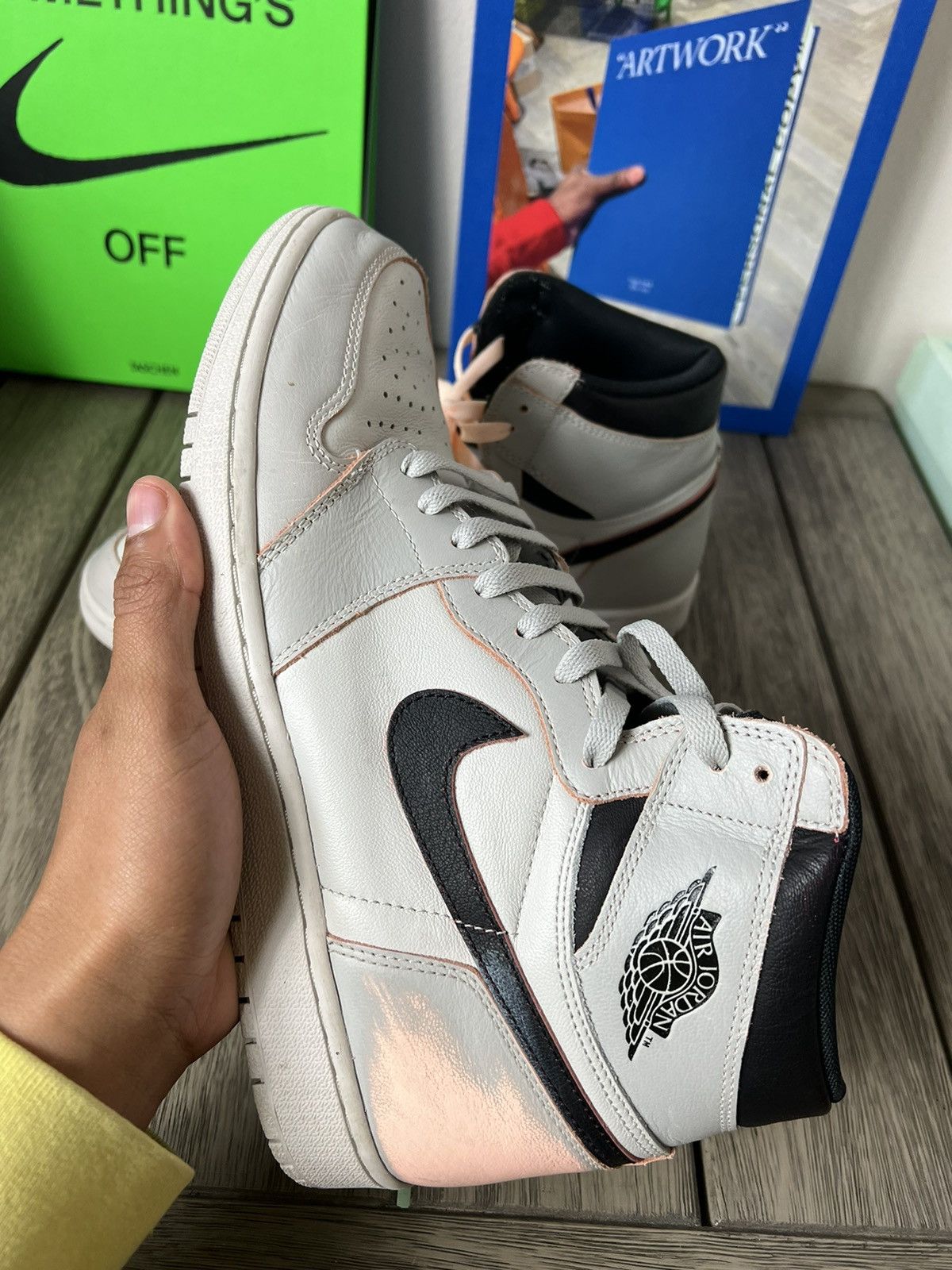 Jordan Brand Nike Jordan 1 Retro High OG Defiant SB NYC TO PARIS Size US 12 / EU 45 - 2 Thumbnail