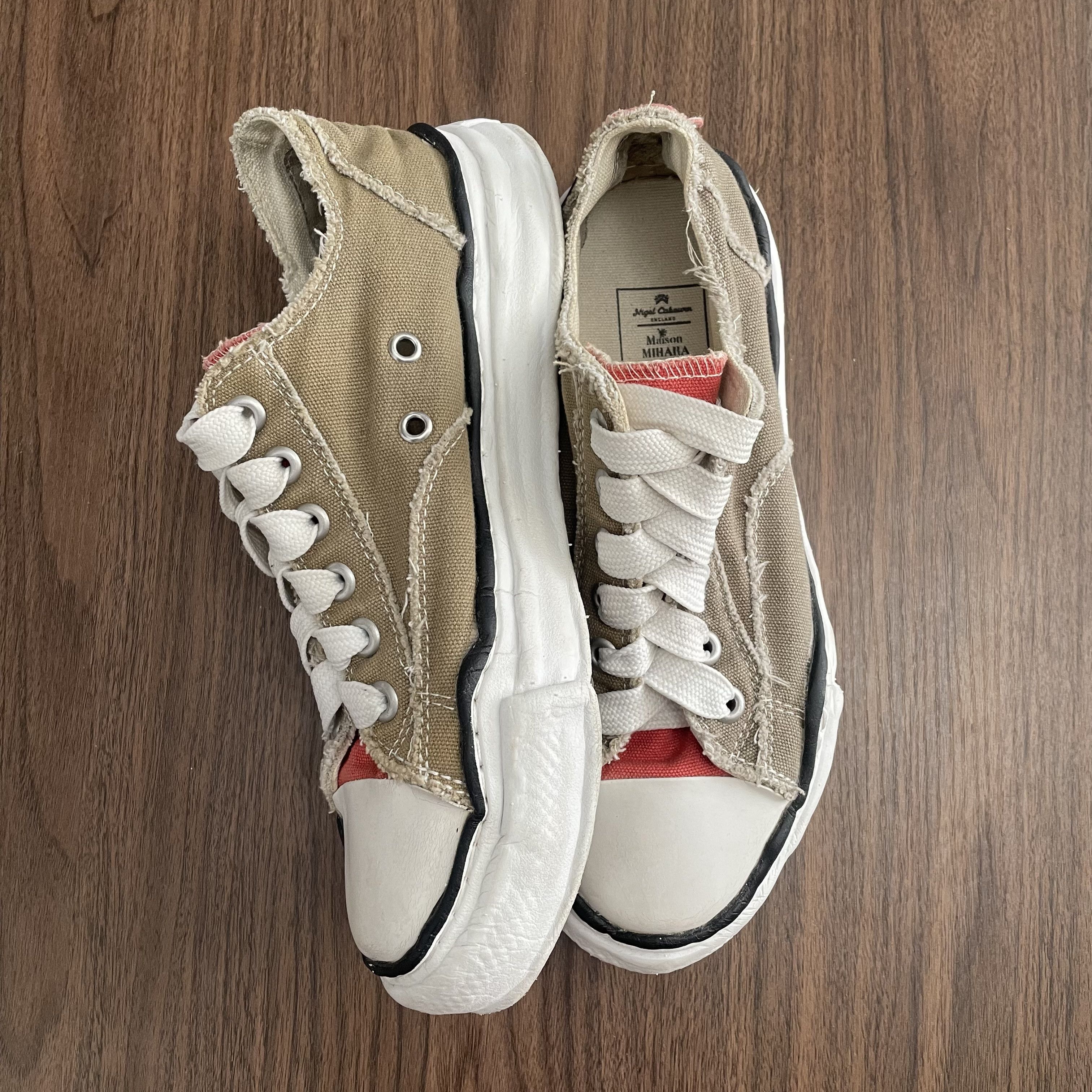 Maison MIHARA YASUHIRO × Nigel Cabourn Maison MiharaYasuhiro x Nigel Cabourn OG Melted Sole Shoes Size US 7 / EU 40 - 2 Thumbnail