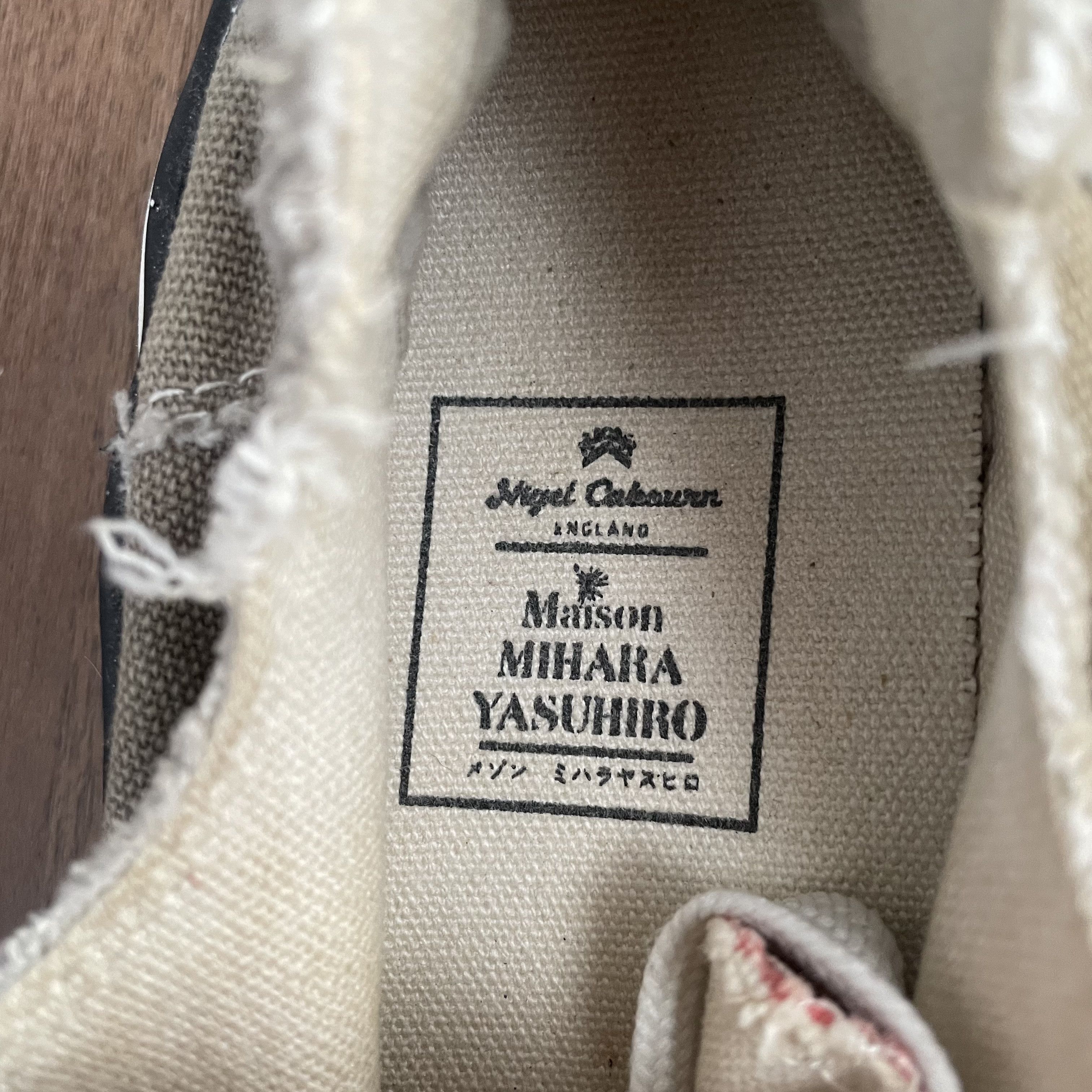Maison MIHARA YASUHIRO × Nigel Cabourn Maison MiharaYasuhiro x Nigel Cabourn OG Melted Sole Shoes Size US 7 / EU 40 - 4 Thumbnail