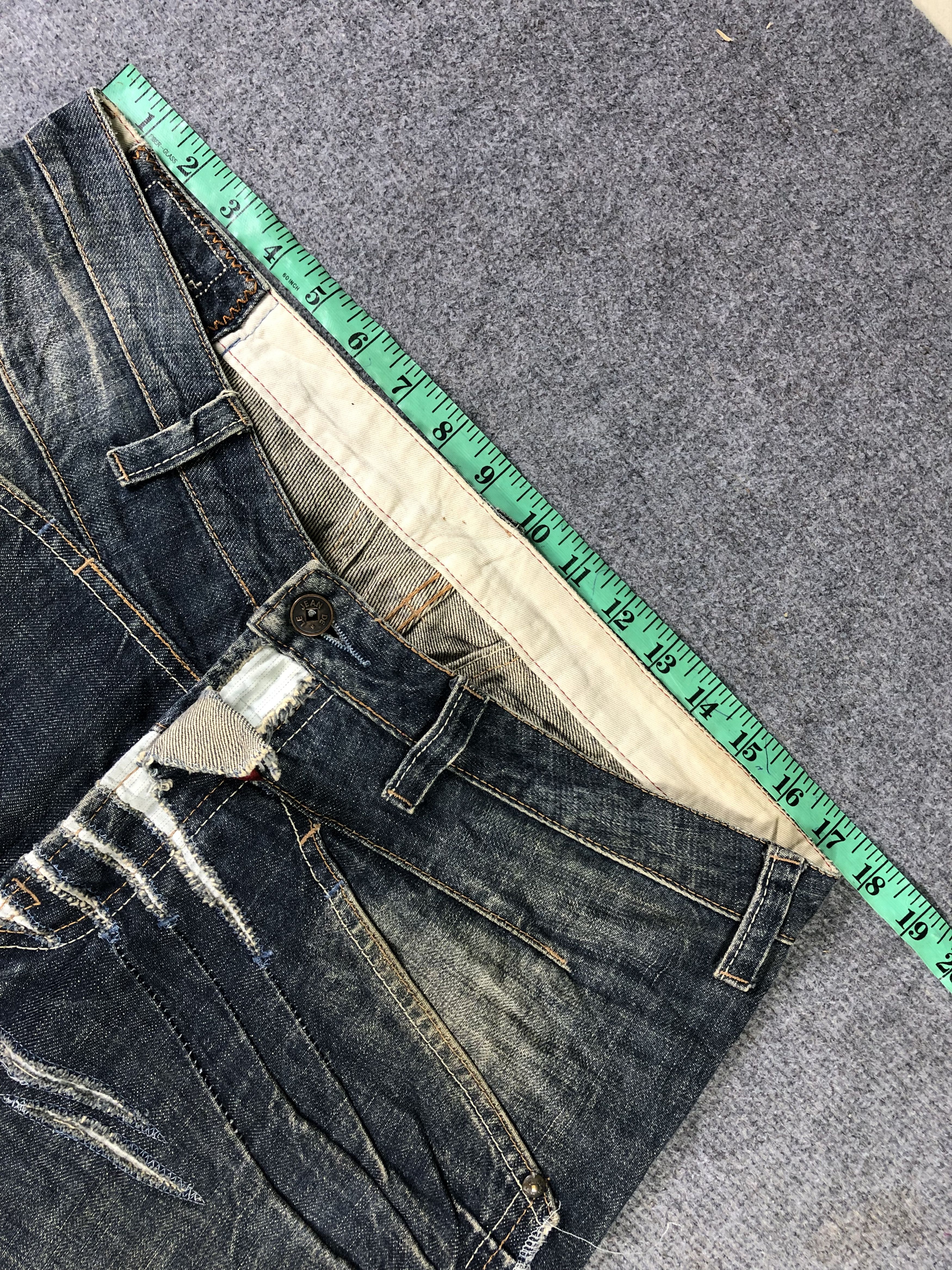 Other Marithe Francois Girbaud Denim Jeans 35x34 Size US 35 - 9 Thumbnail