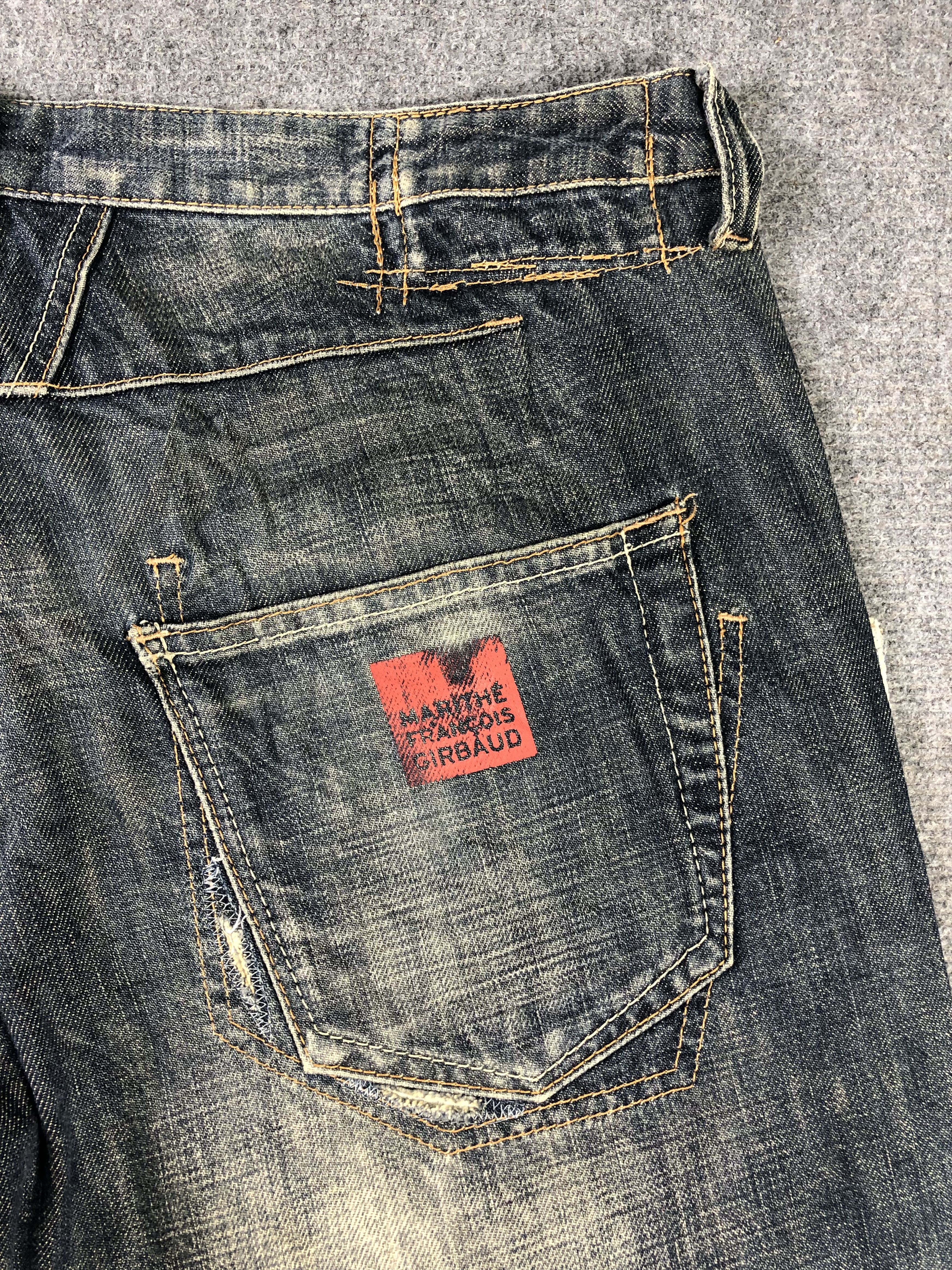 Other Marithe Francois Girbaud Denim Jeans 35x34 Size US 35 - 14 Thumbnail