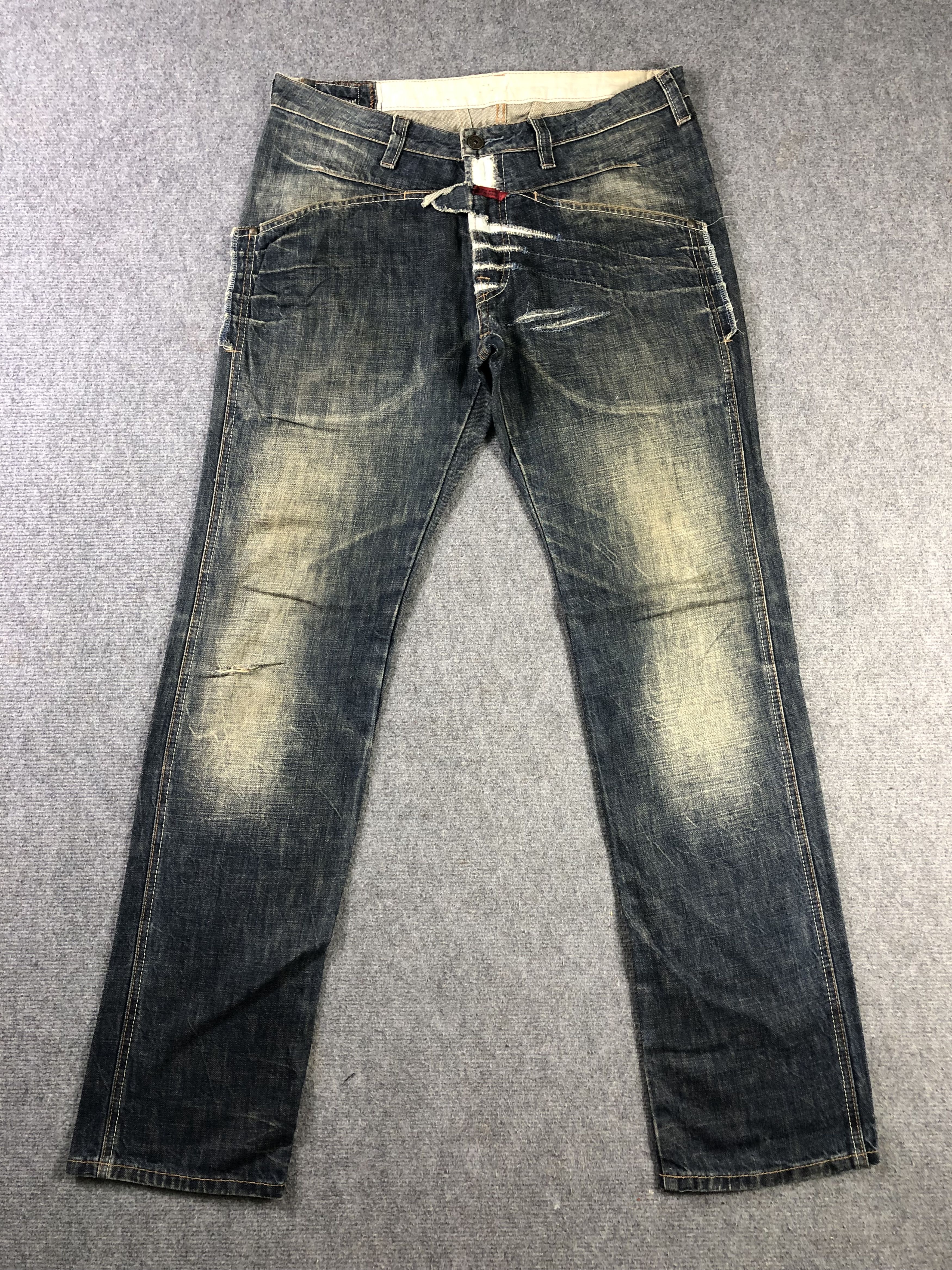 Other Marithe Francois Girbaud Denim Jeans 35x34 Size US 35 - 1 Thumbnail