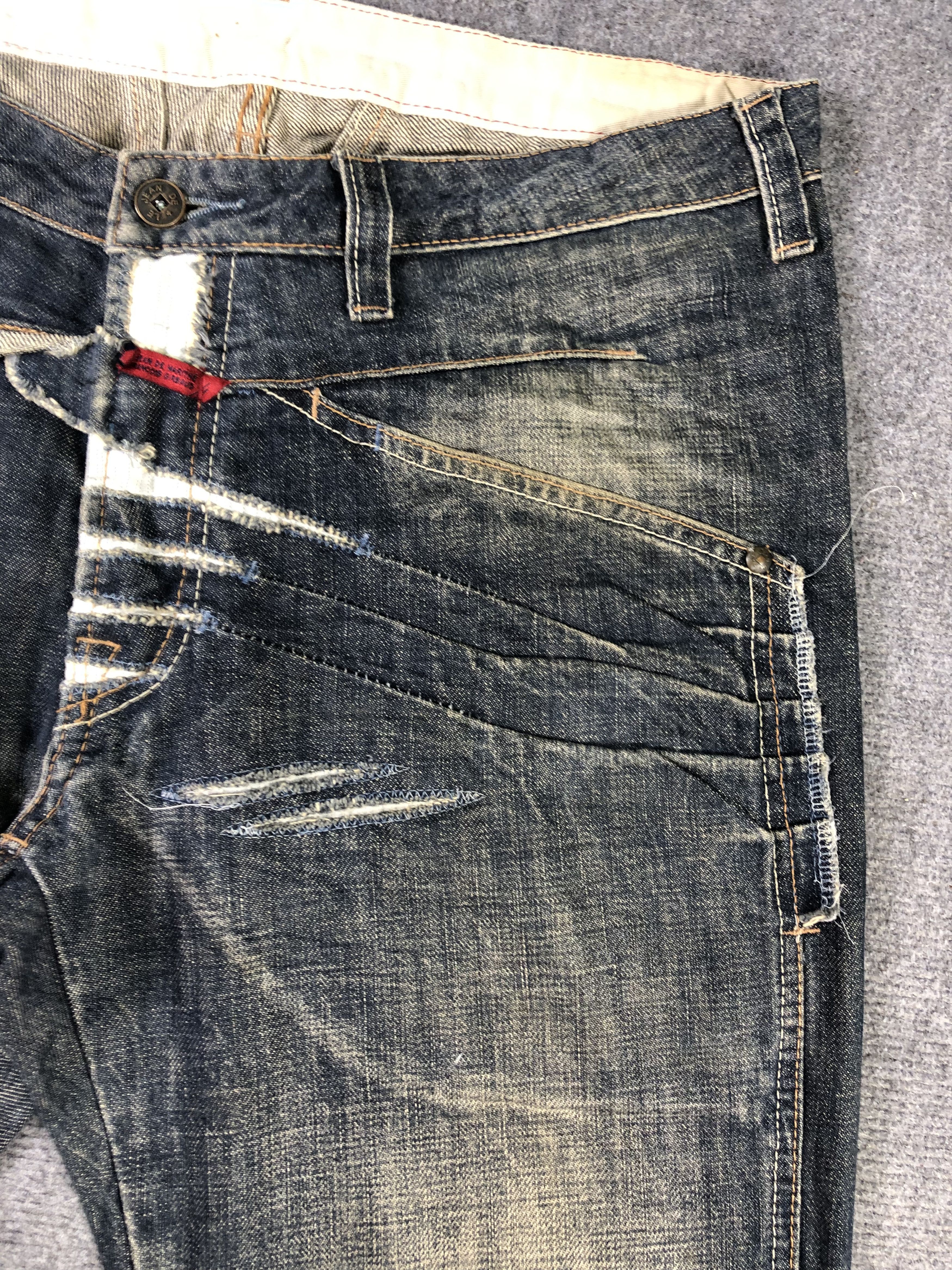 Other Marithe Francois Girbaud Denim Jeans 35x34 Size US 35 - 11 Thumbnail