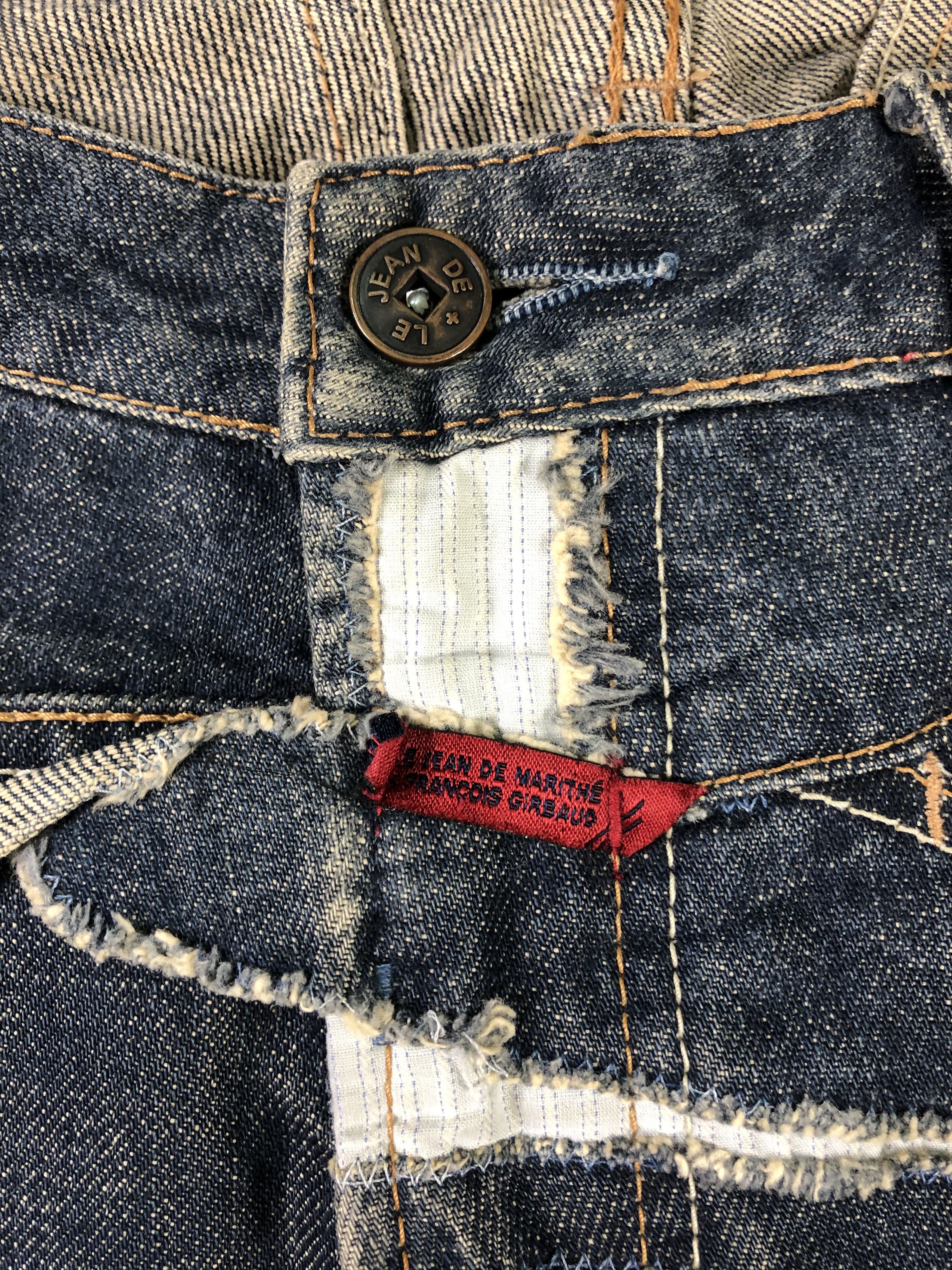 Other Marithe Francois Girbaud Denim Jeans 35x34 Size US 35 - 3 Thumbnail