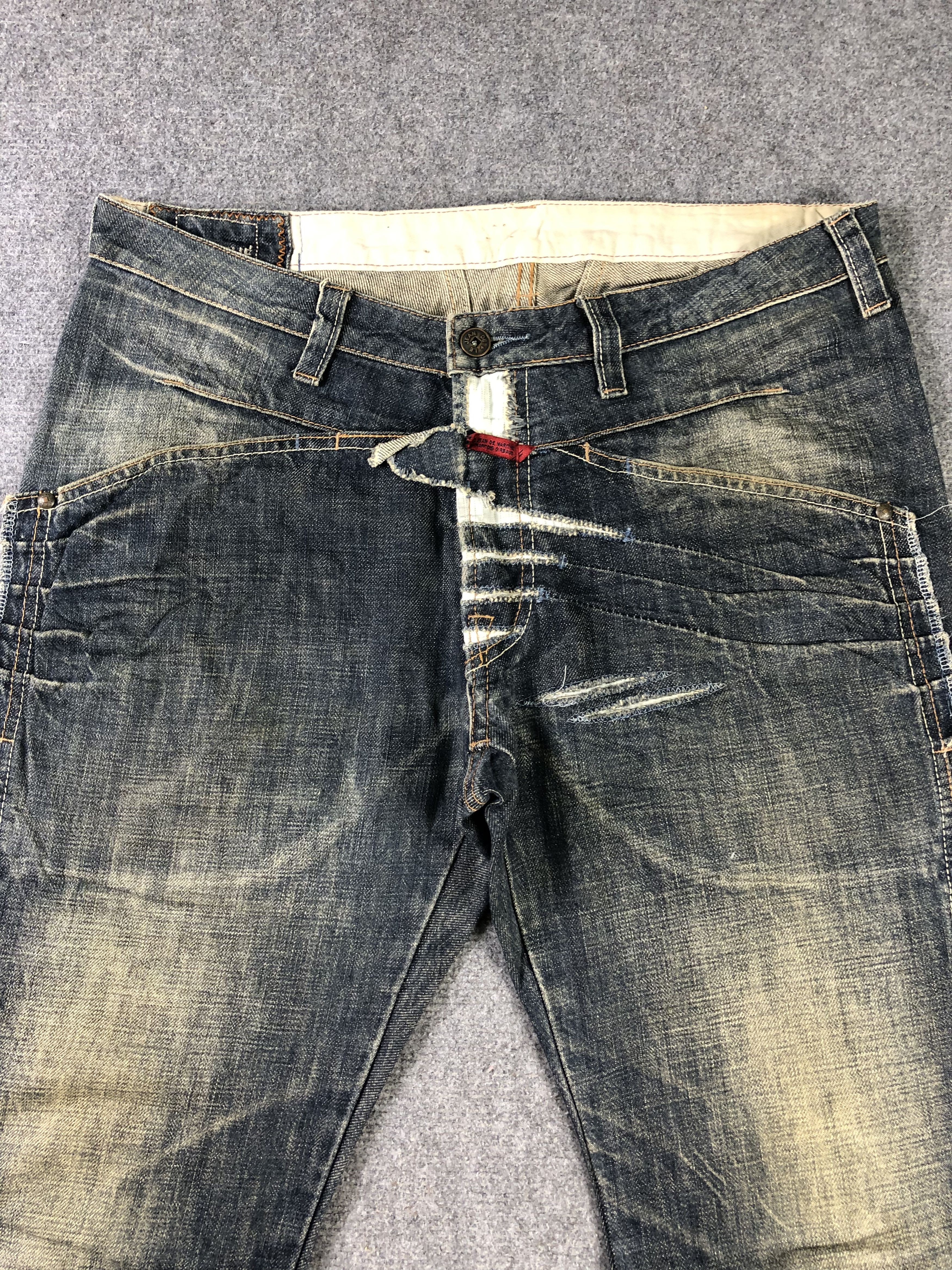 Other Marithe Francois Girbaud Denim Jeans 35x34 Size US 35 - 2 Thumbnail