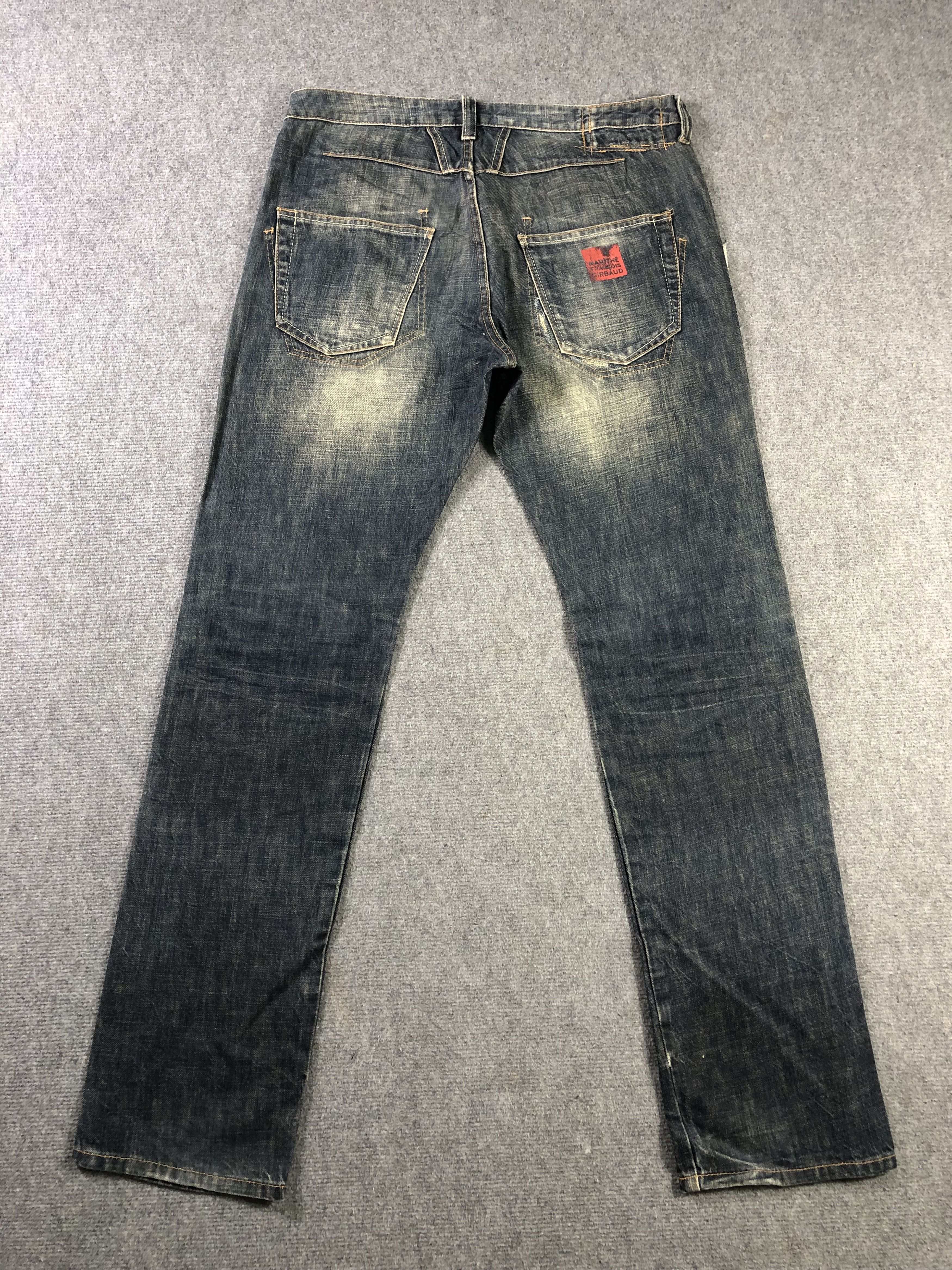 Other Marithe Francois Girbaud Denim Jeans 35x34 Size US 35 - 17 Thumbnail