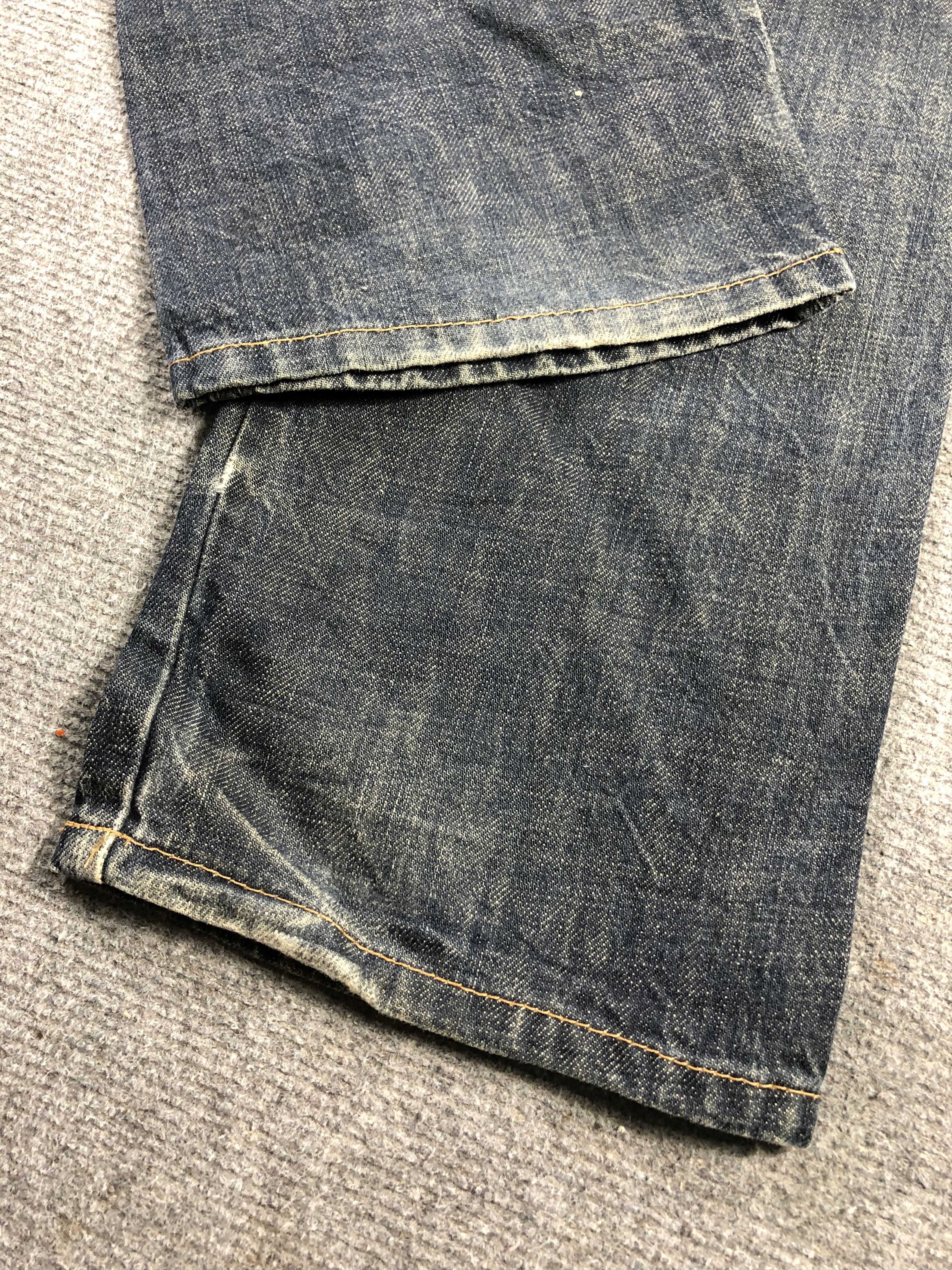 Other Marithe Francois Girbaud Denim Jeans 35x34 Size US 35 - 15 Thumbnail