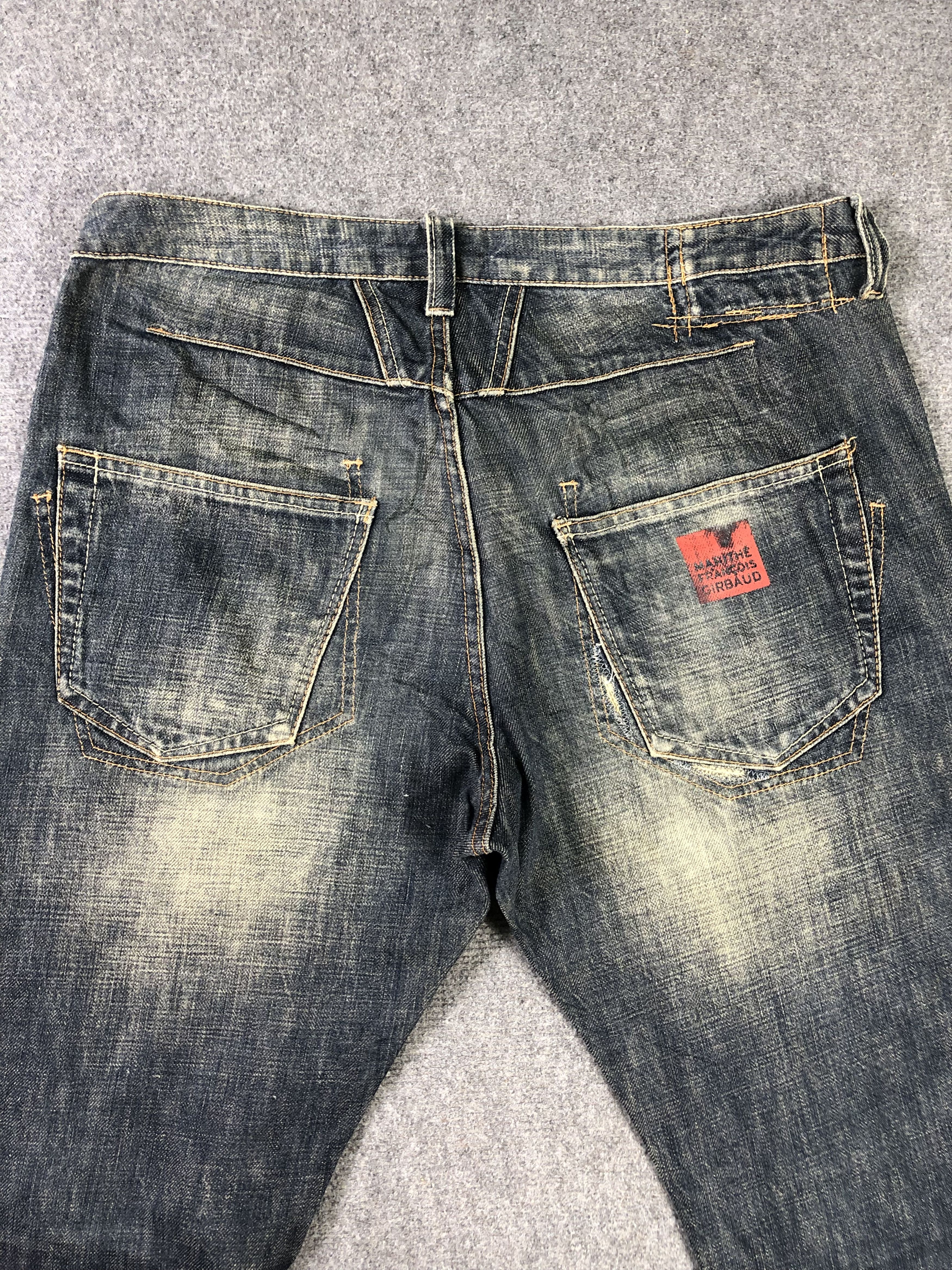 Other Marithe Francois Girbaud Denim Jeans 35x34 Size US 35 - 13 Thumbnail