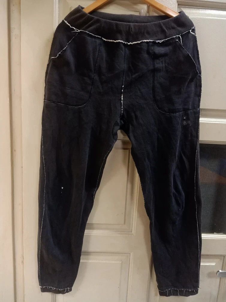 stussy sweatpants distressed very rare