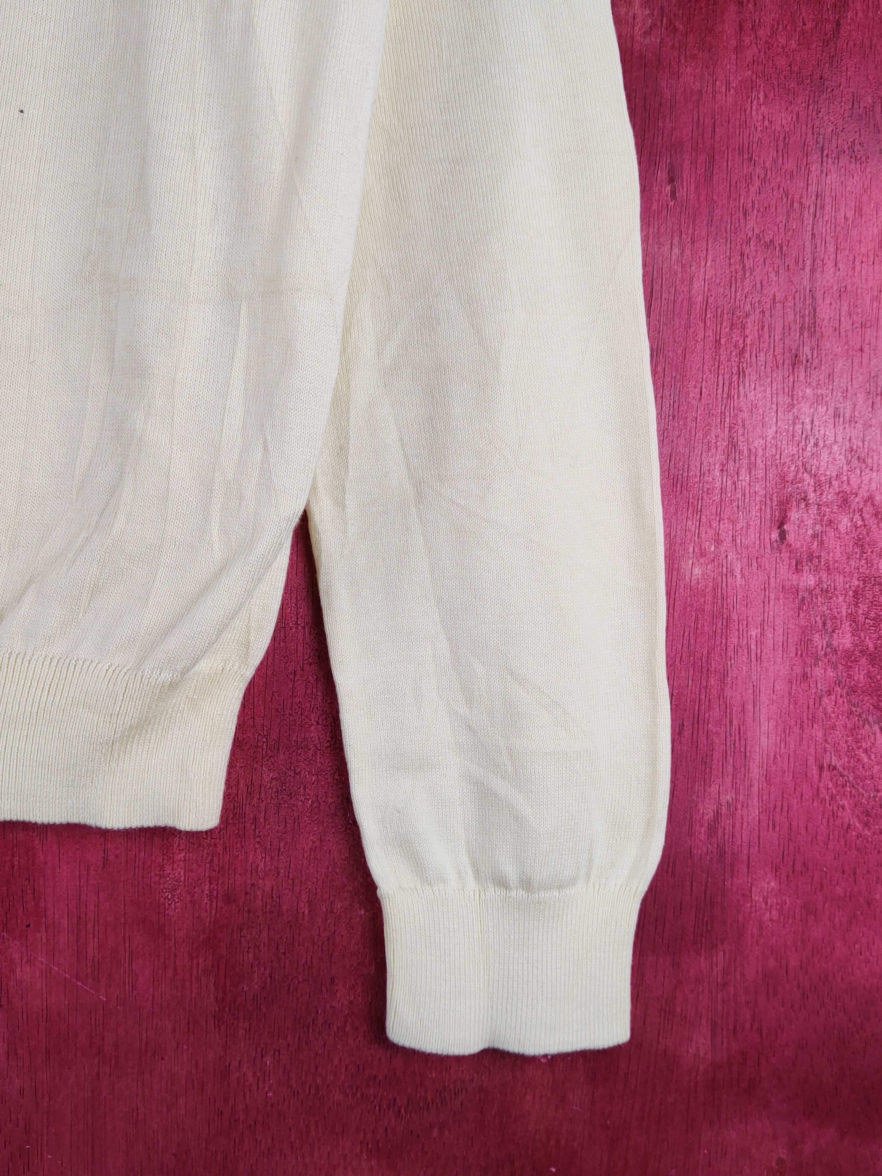 Japanese Brand Uniqlo Light Yellow Knitwear Cardigan vintage japan #S1246 Size L / US 10 / IT 46 - 6 Thumbnail
