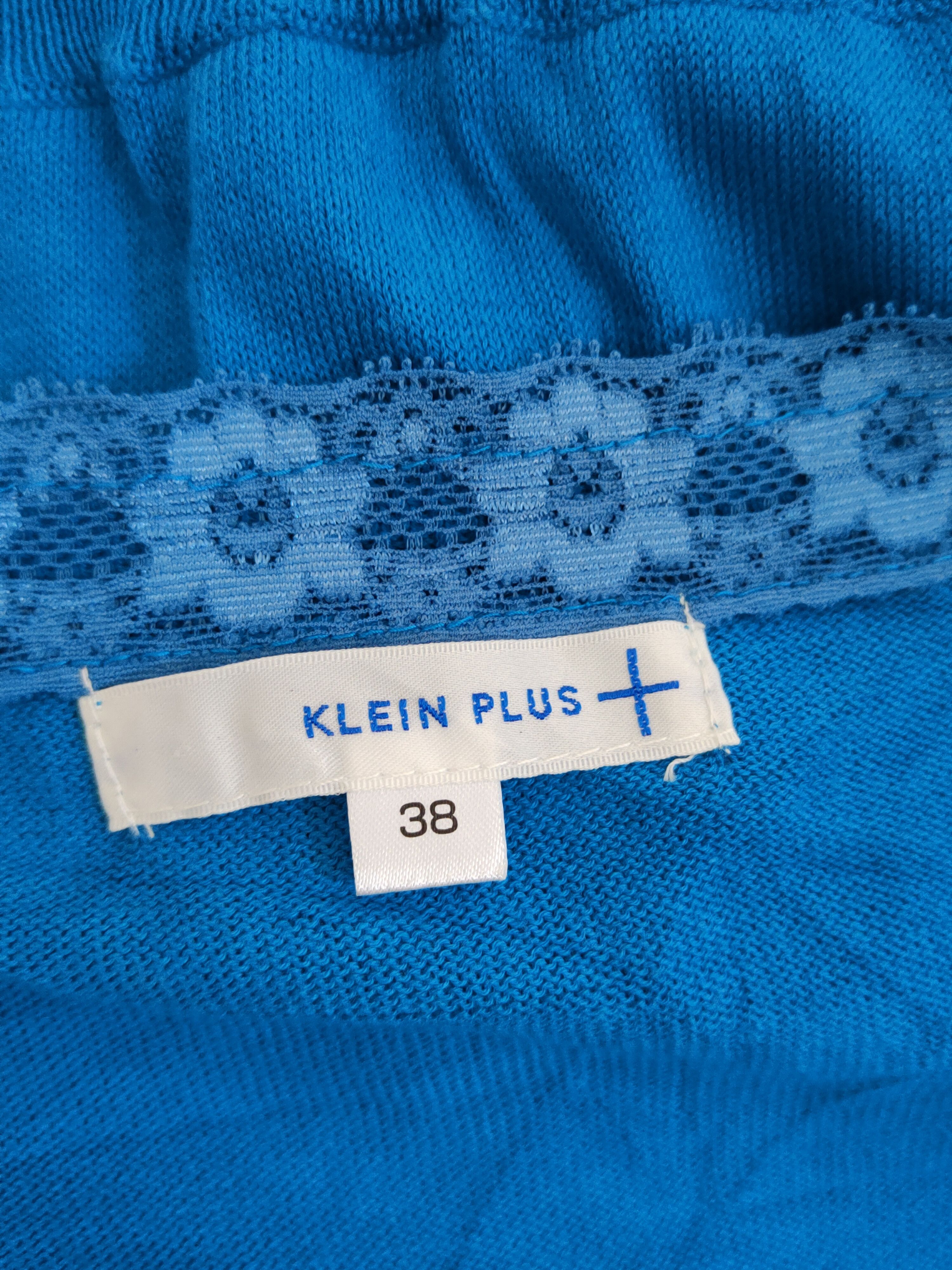Japanese Brand Klein Plus Blue Knitwear Cardigan #S1243 Size S / US 4 / IT 40 - 11 Thumbnail
