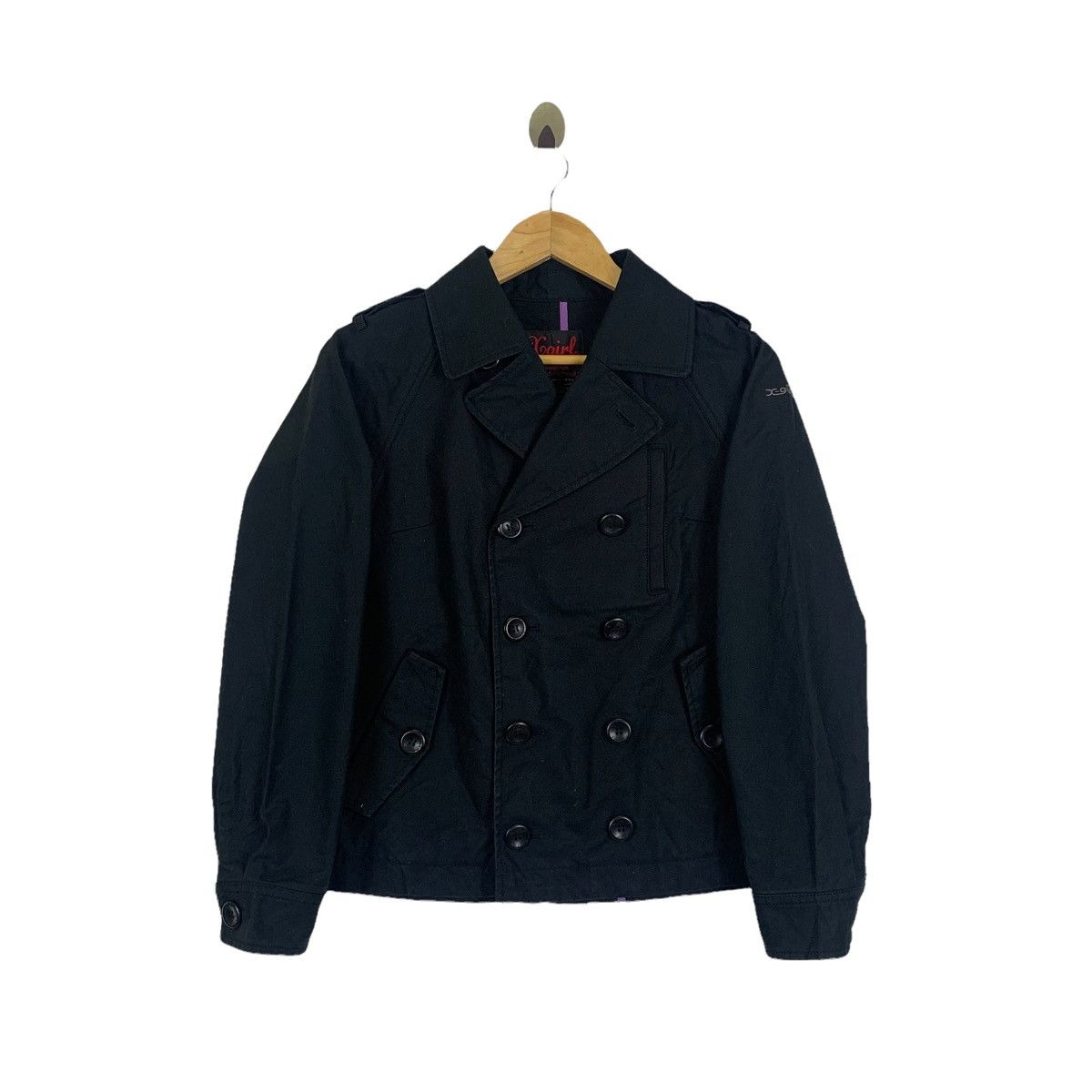 Vintage Vintage X-GIRL Japanese Brand Casualwear Peacoats Jacket Size S / US 4 / IT 40 - 2 Thumbnail