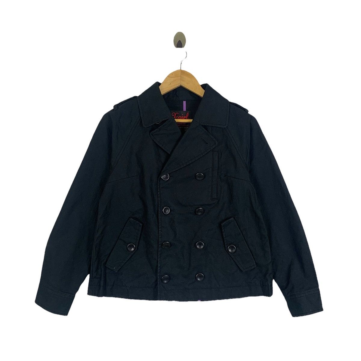 Vintage Vintage X-GIRL Japanese Brand Casualwear Peacoats Jacket Size S / US 4 / IT 40 - 1 Thumbnail