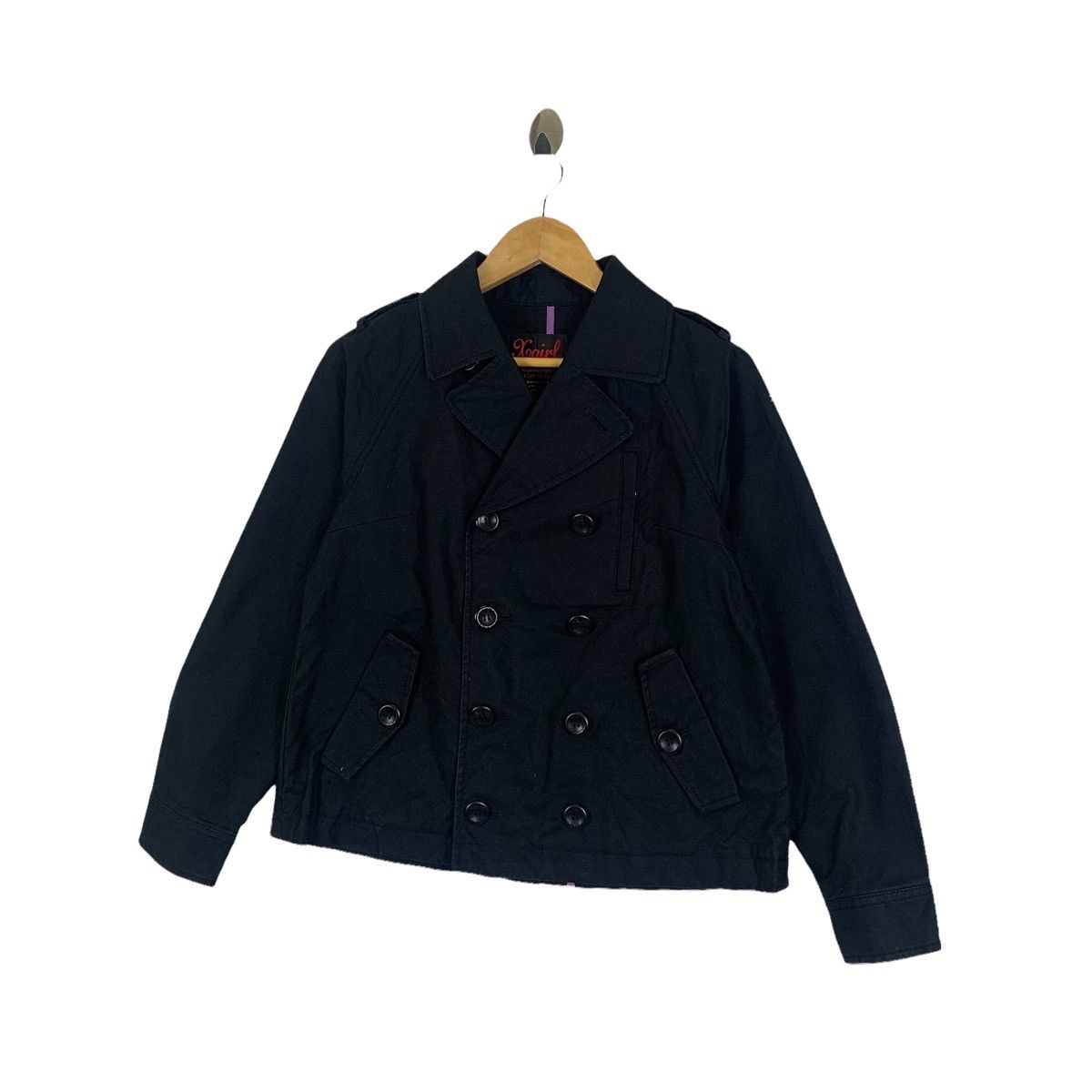 Vintage Vintage X-GIRL Japanese Brand Casualwear Peacoats Jacket Size S / US 4 / IT 40 - 5 Thumbnail