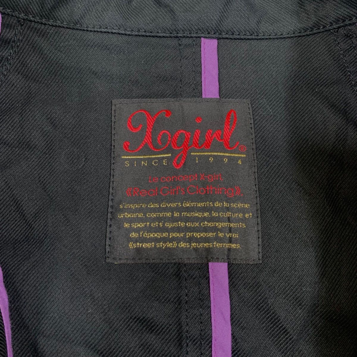 Vintage Vintage X-GIRL Japanese Brand Casualwear Peacoats Jacket Size S / US 4 / IT 40 - 8 Thumbnail