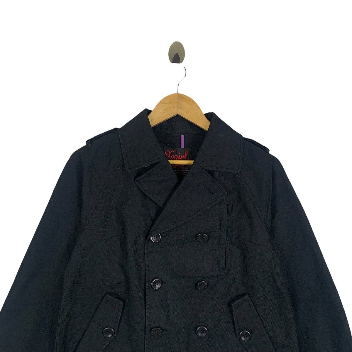 Vintage Vintage X-GIRL Japanese Brand Casualwear Peacoats Jacket Size S / US 4 / IT 40 - 6 Thumbnail