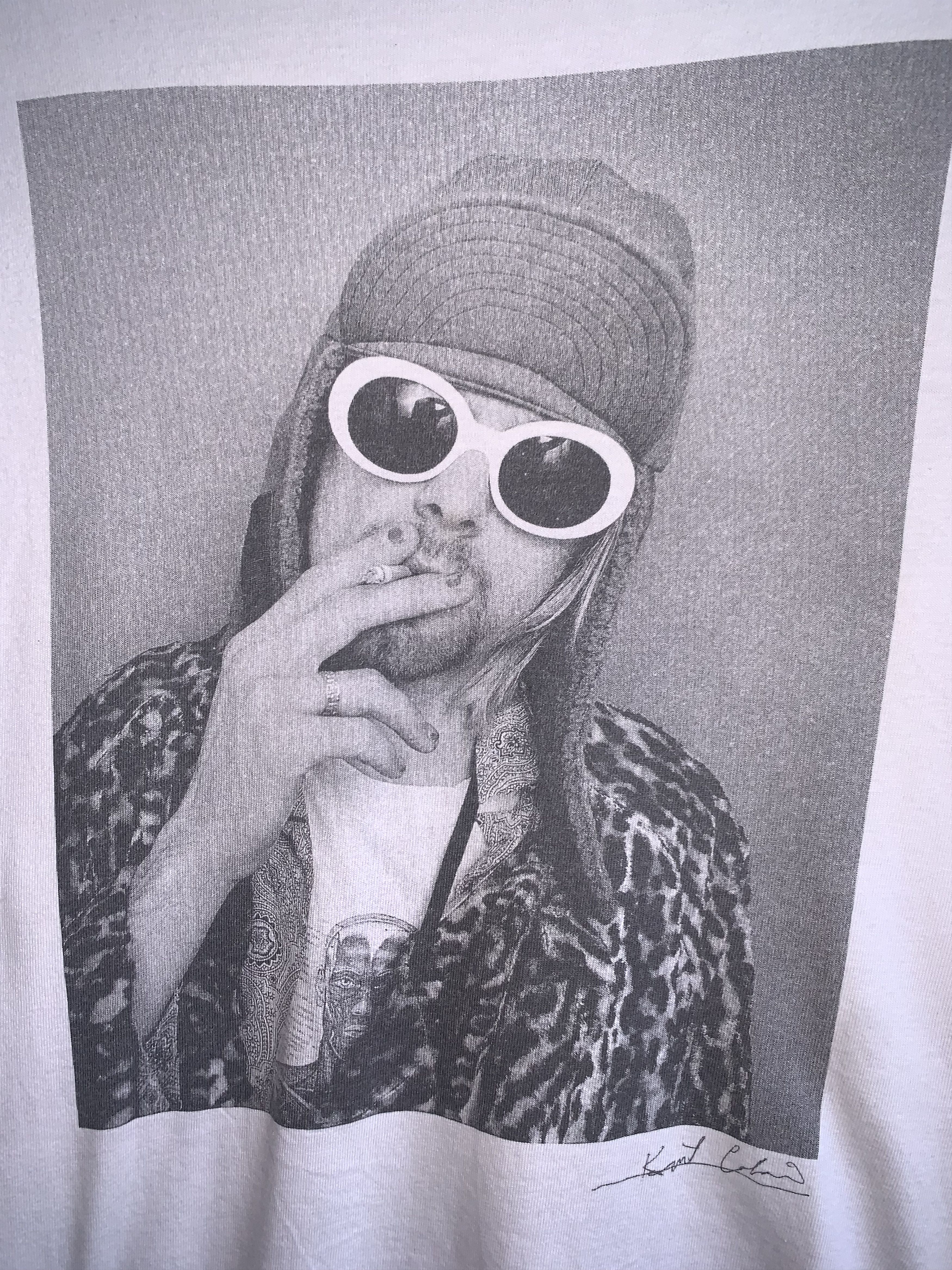 Nirvana Kurt Cobain Potrait Tee Size US M / EU 48-50 / 2 - 3 Thumbnail