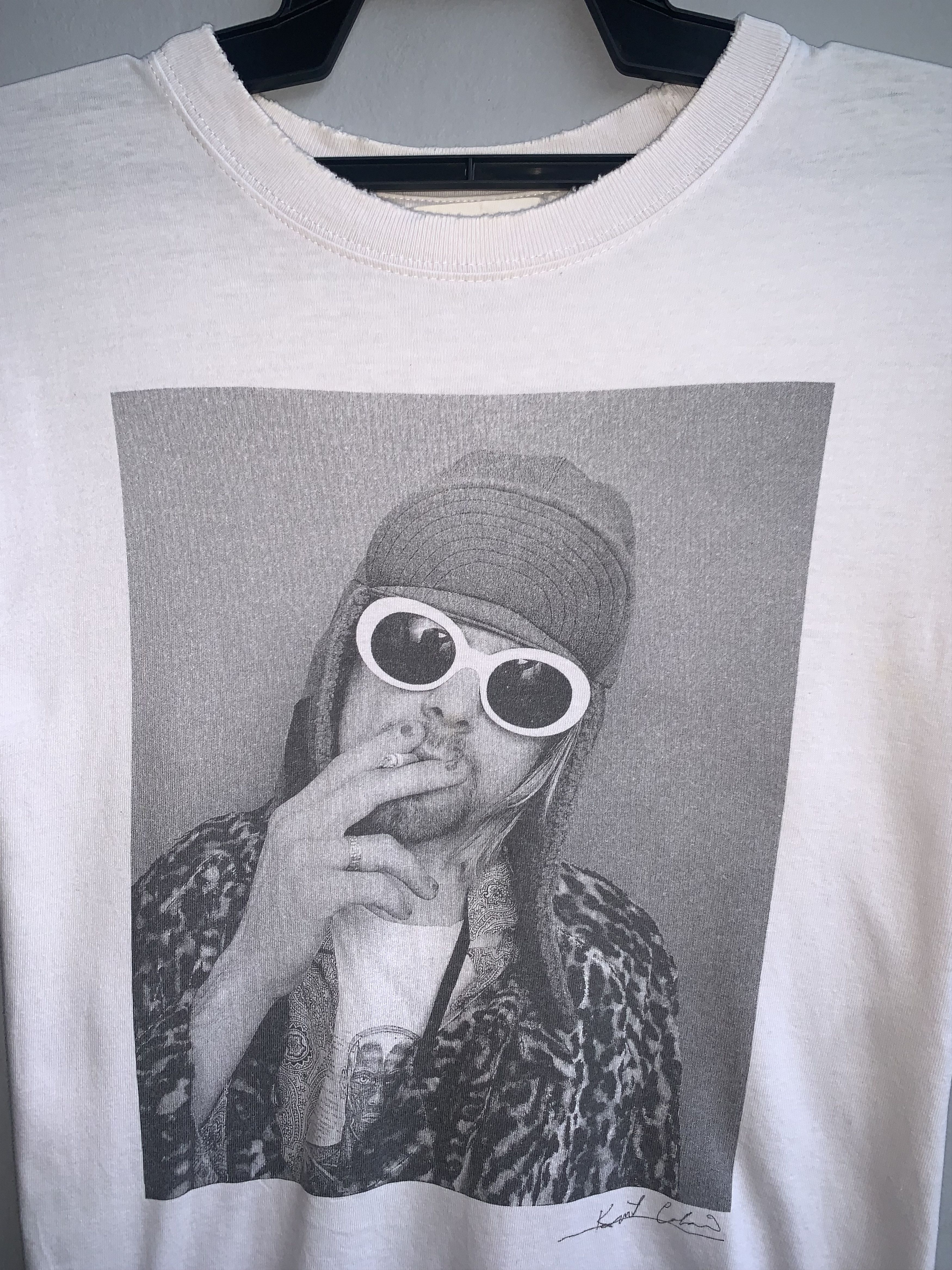 Nirvana Kurt Cobain Potrait Tee Size US M / EU 48-50 / 2 - 2 Thumbnail