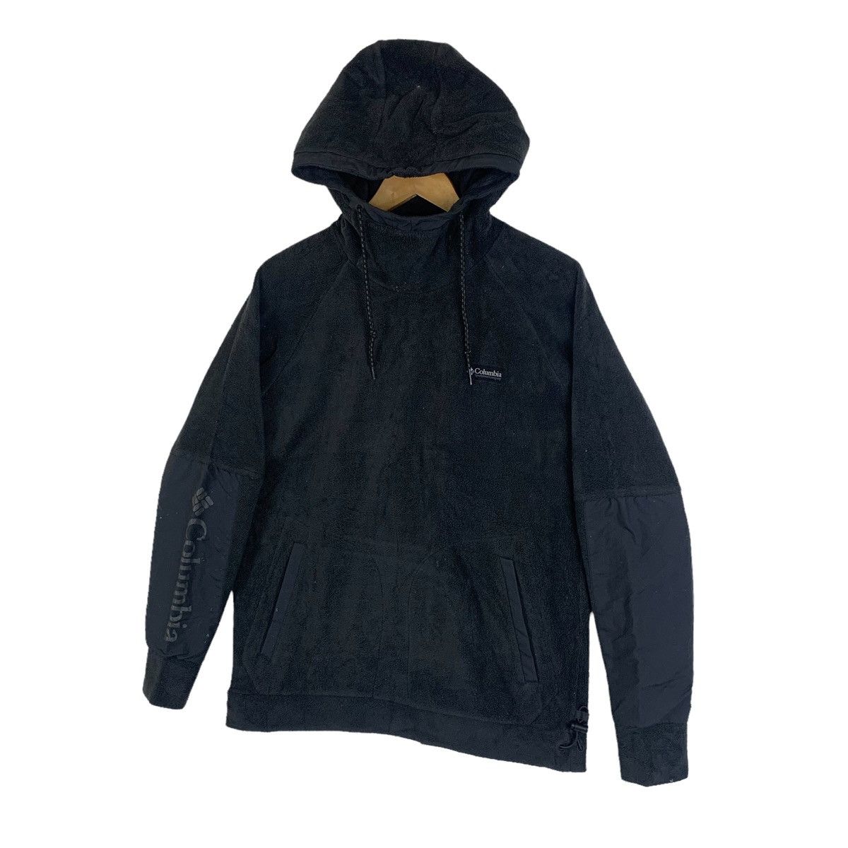 Columbia × Vintage Vintage COLUMBIA Sportswear Outdoor Fleece Hoodie Pullover Size US L / EU 52-54 / 3 - 3 Thumbnail