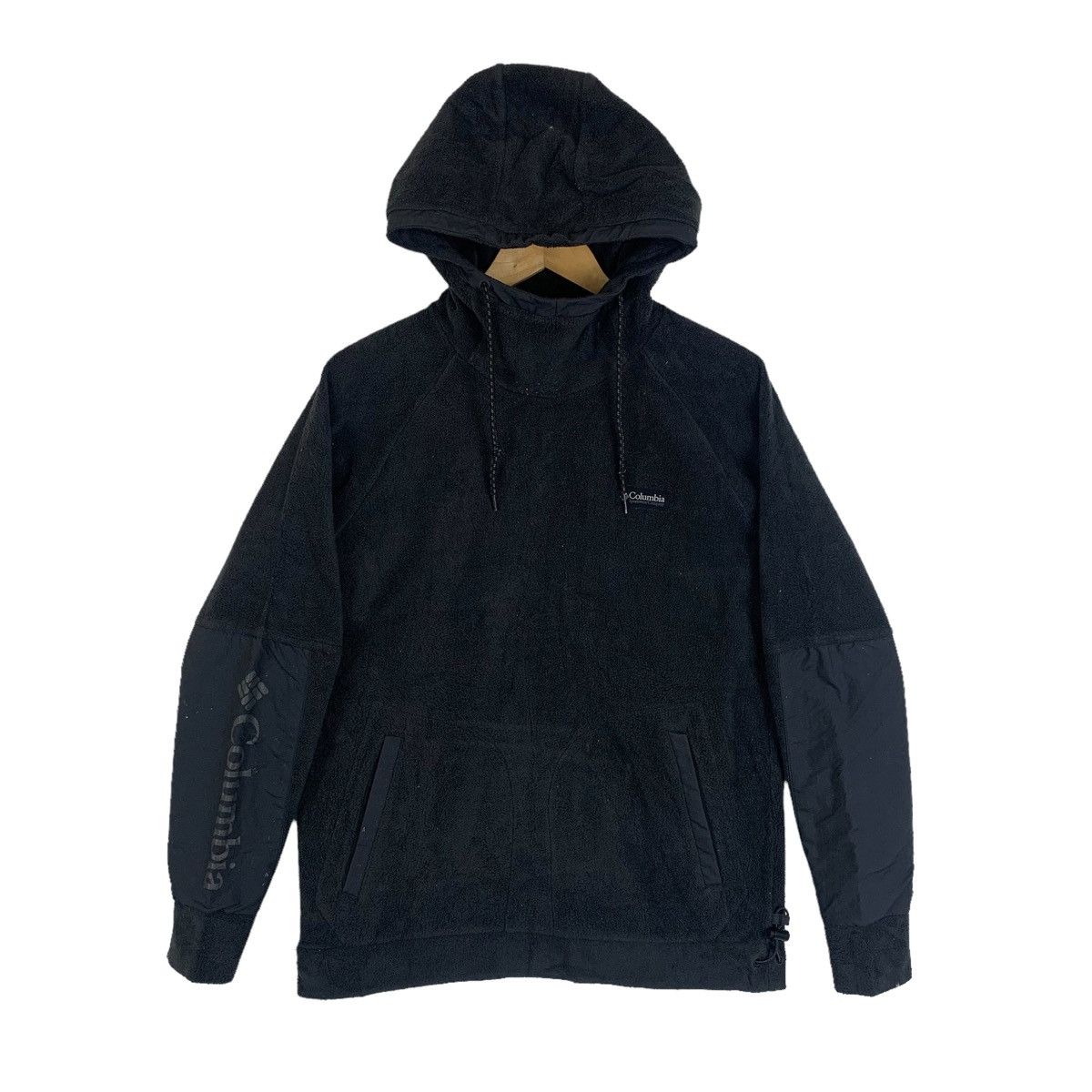 Columbia × Vintage Vintage COLUMBIA Sportswear Outdoor Fleece Hoodie Pullover Size US L / EU 52-54 / 3 - 1 Thumbnail