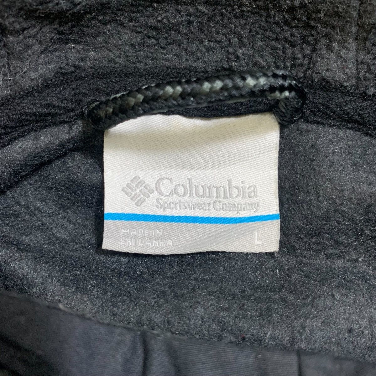 Columbia × Vintage Vintage COLUMBIA Sportswear Outdoor Fleece Hoodie Pullover Size US L / EU 52-54 / 3 - 5 Thumbnail