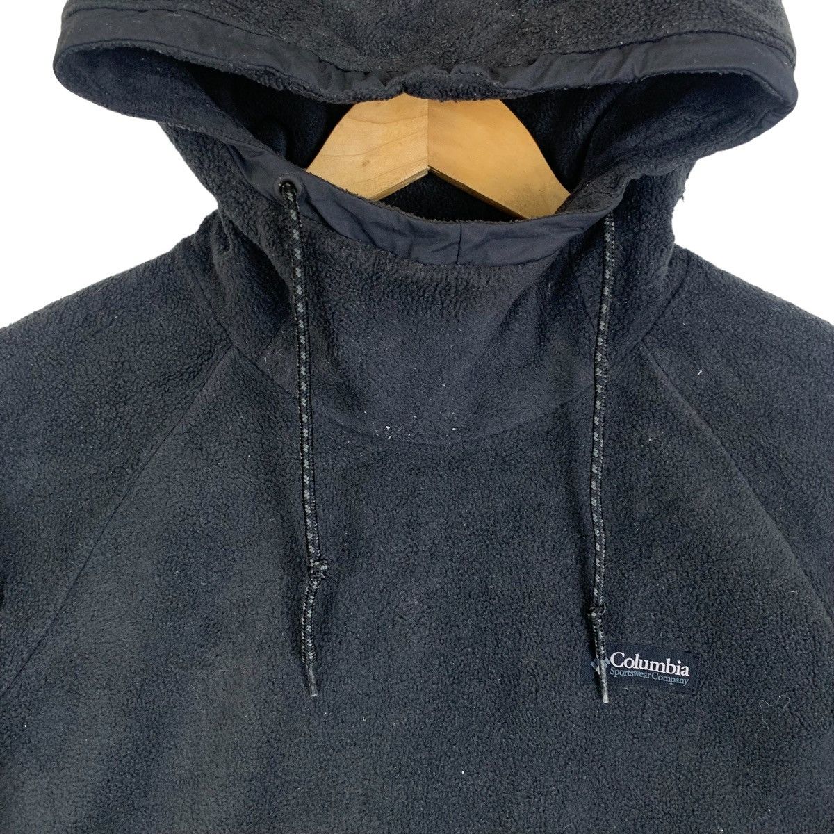 Columbia × Vintage Vintage COLUMBIA Sportswear Outdoor Fleece Hoodie Pullover Size US L / EU 52-54 / 3 - 8 Thumbnail