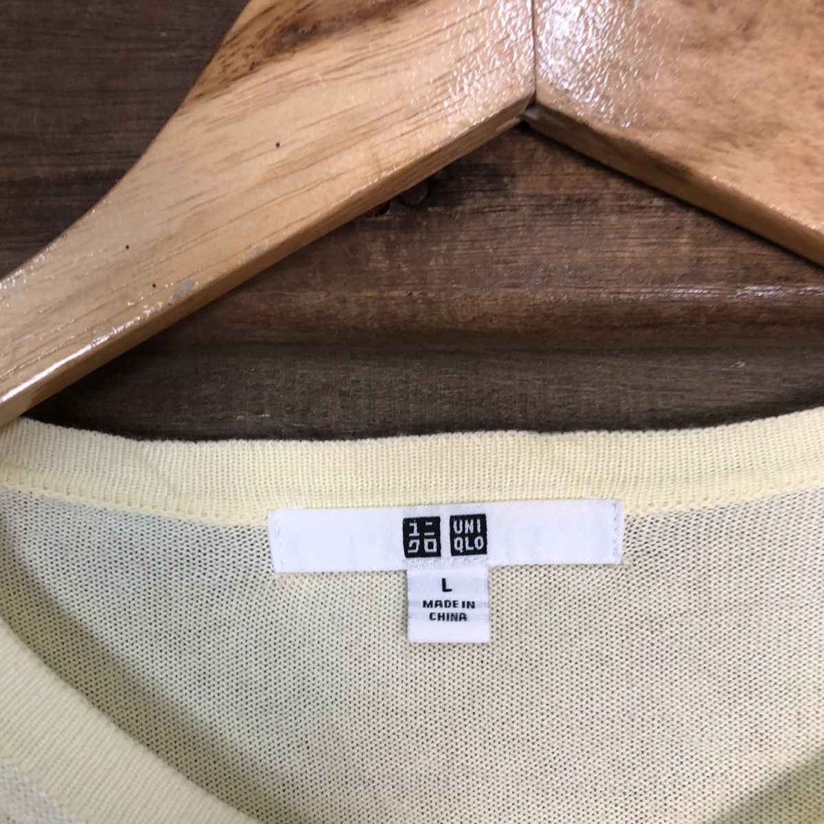 Uniqlo Uniqlo Yellow Patterned Cardigans #7236 Size L / US 10 / IT 46 - 7 Thumbnail