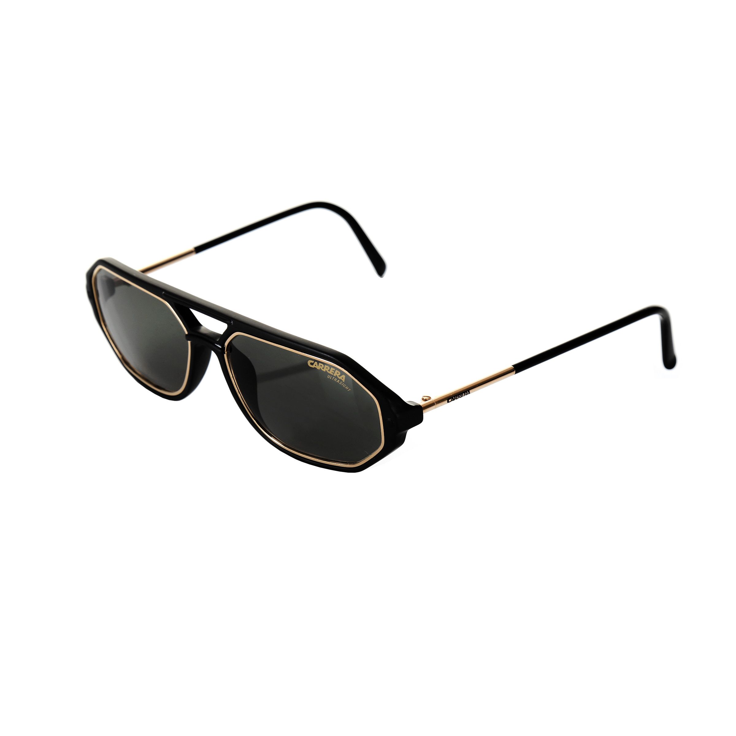 Carrera Carrera '00s Black & Gold Round Aviator Sunglasses Size ONE SIZE - 3 Thumbnail