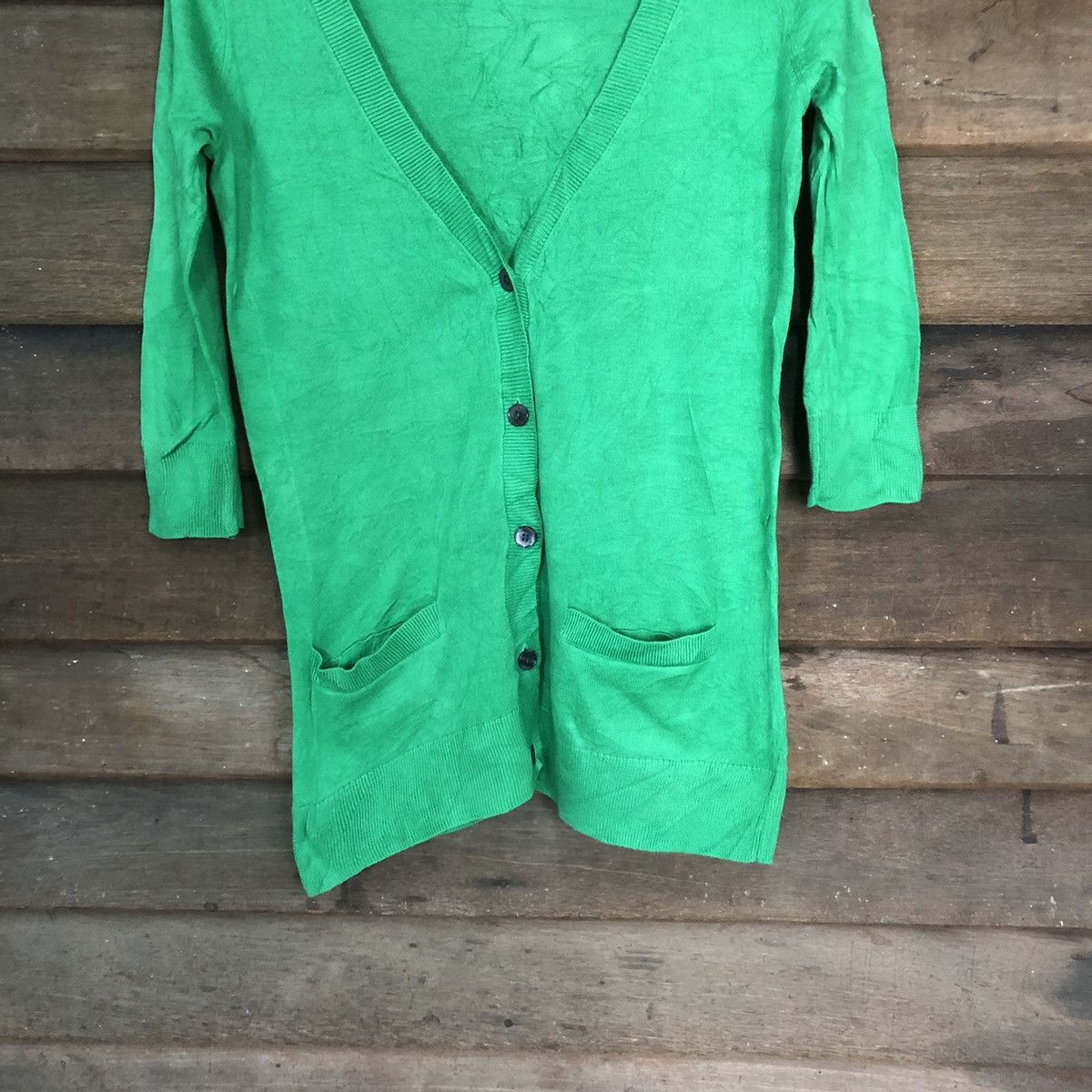 Gap Gap Green japan knitwear vintage Cardigan #7233 Size S / US 4 / IT 40 - 3 Thumbnail