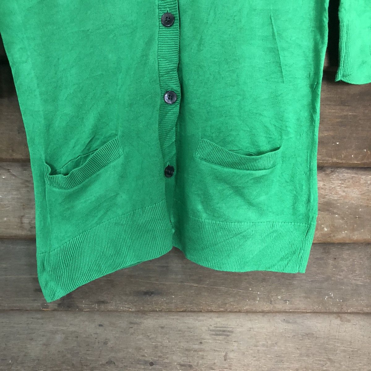 Gap Gap Green japan knitwear vintage Cardigan #7233 Size S / US 4 / IT 40 - 8 Thumbnail