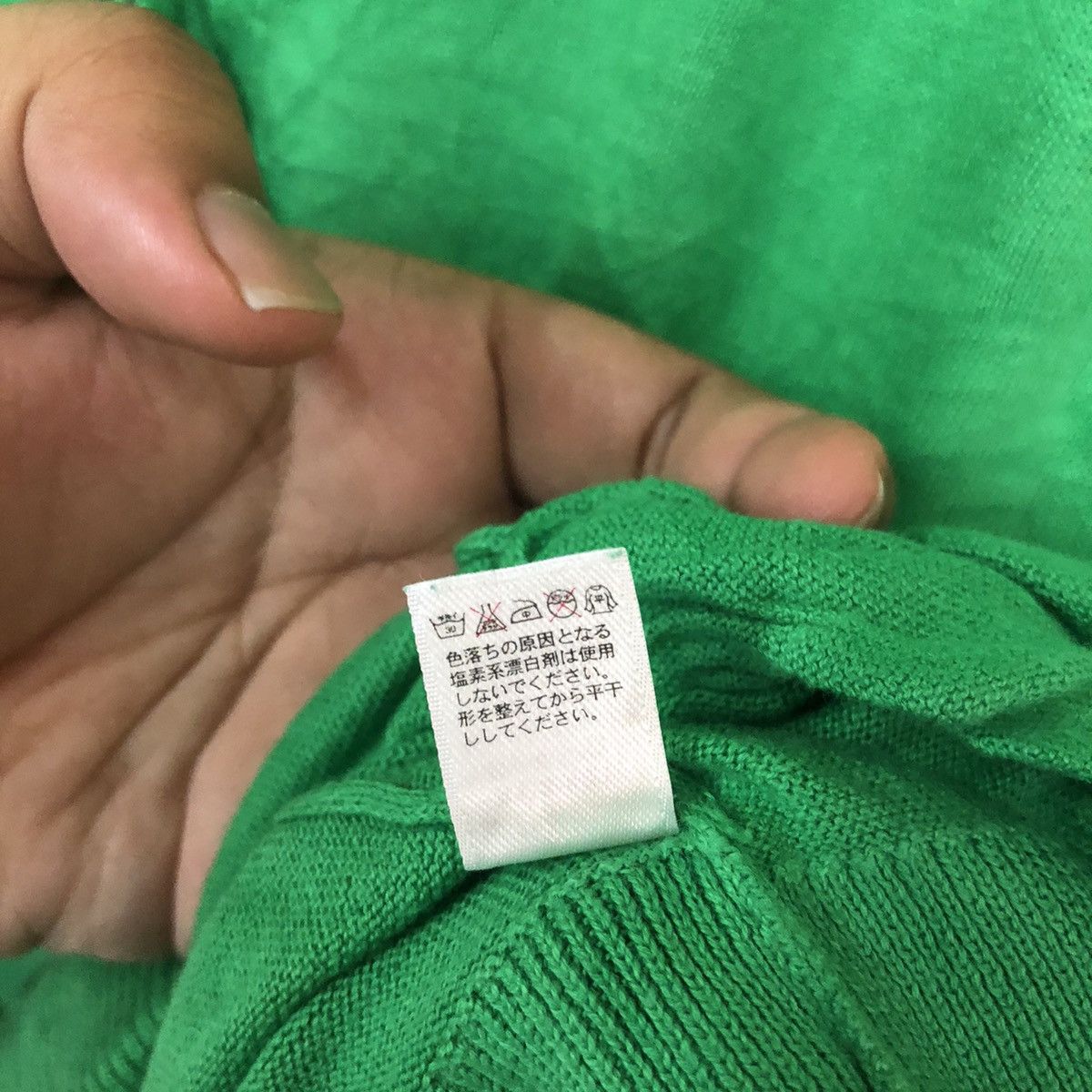 Gap Gap Green japan knitwear vintage Cardigan #7233 Size S / US 4 / IT 40 - 11 Thumbnail