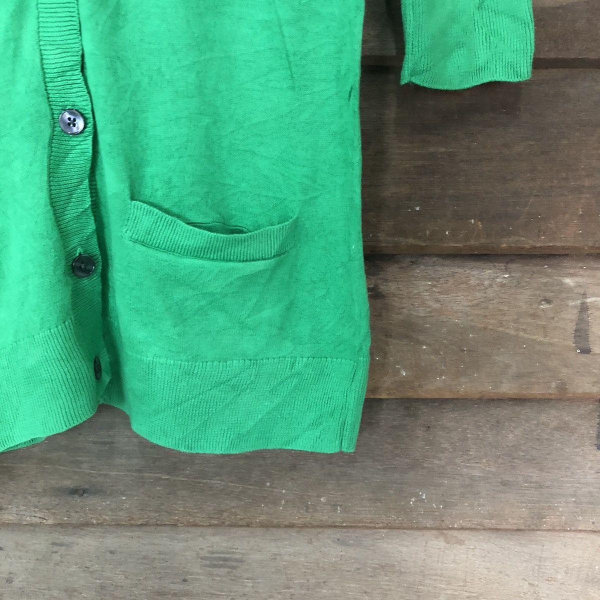 Gap Gap Green japan knitwear vintage Cardigan #7233 Size S / US 4 / IT 40 - 7 Thumbnail