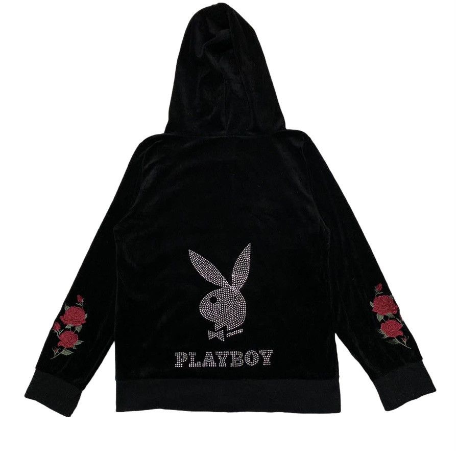 Playboy Playboy Bunny Jacket Sweater Hoodie Size US L / EU 52-54 / 3 - 1 Thumbnail