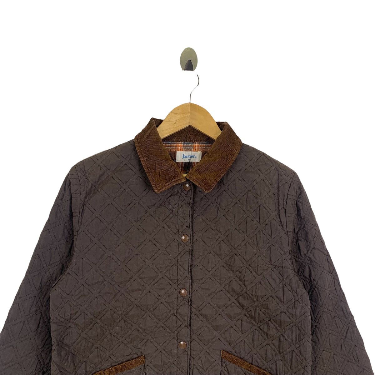 Jantzen × Vintage Vintage JANTZEN Casualwear Fully Button Quilted Jacket Size US M / EU 48-50 / 2 - 5 Thumbnail