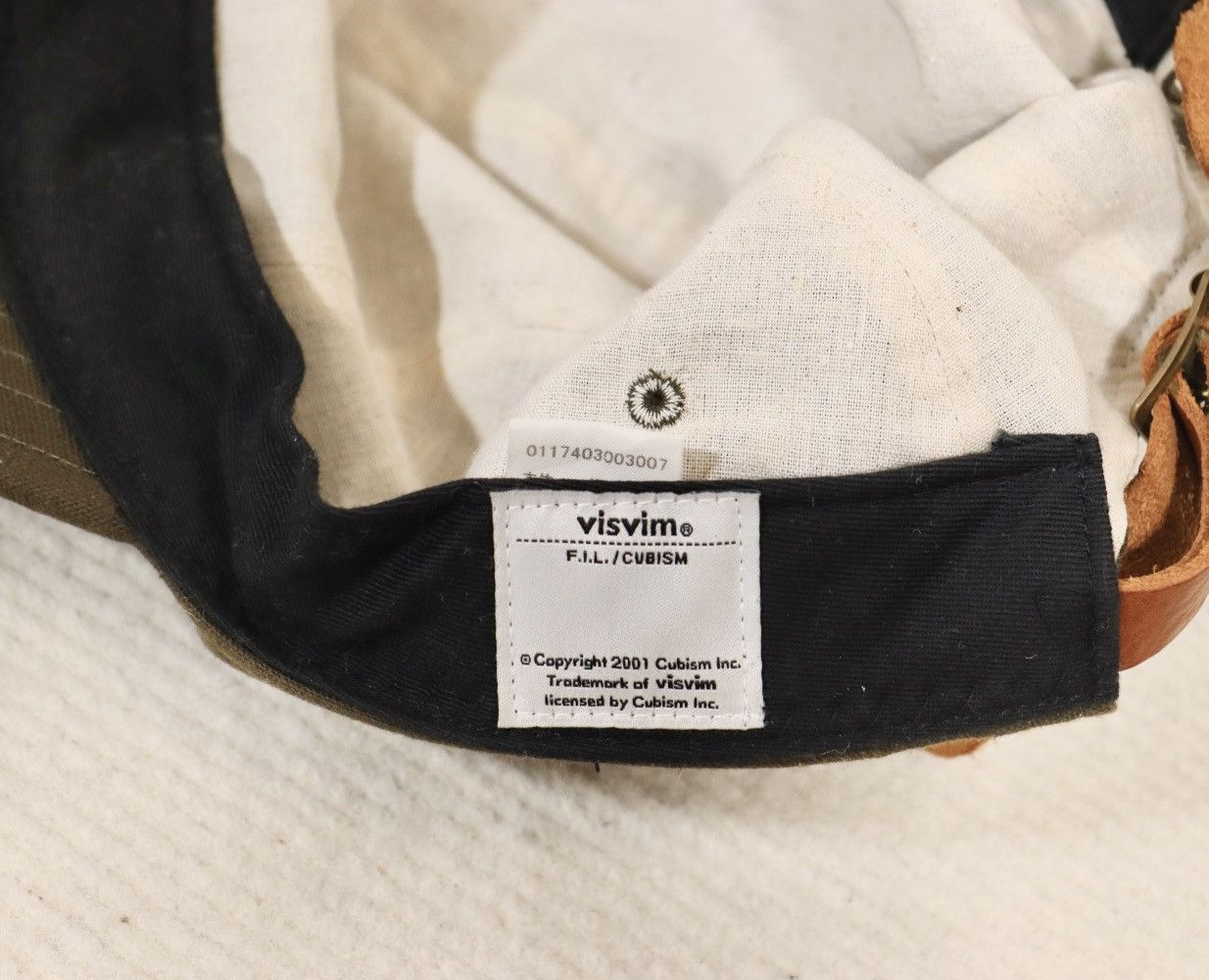 Visvim Camp Cap “Peerless” freesize