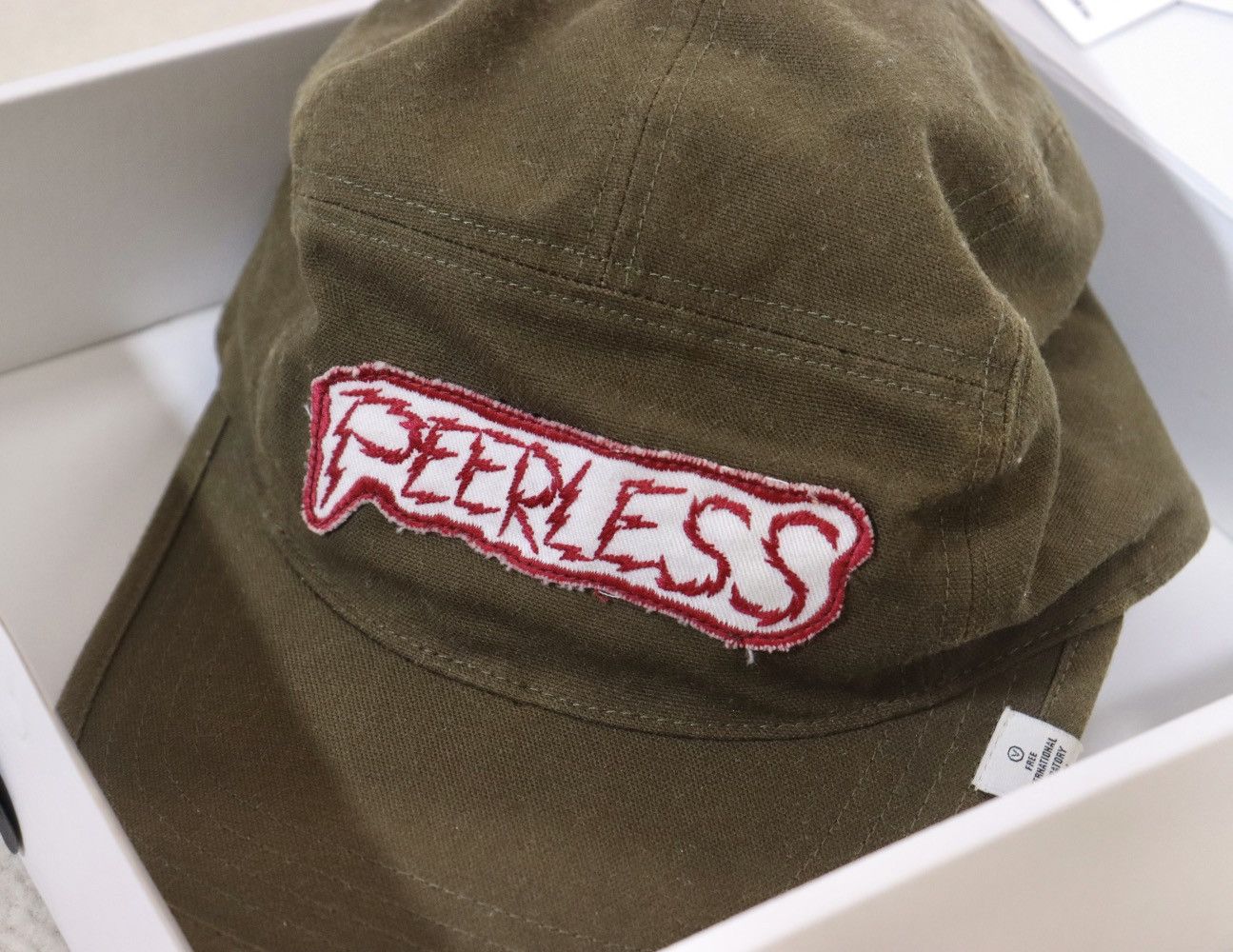 Visvim Camp Cap “Peerless” freesize