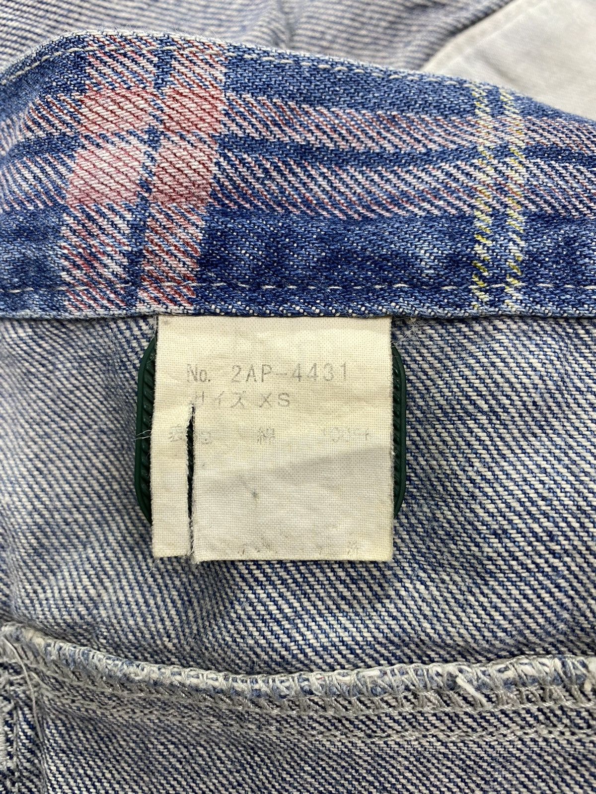 Hysteric Glamour Hysteric Glamour Kinky Plaid Distressed Jeans Size US 29 - 13 Thumbnail