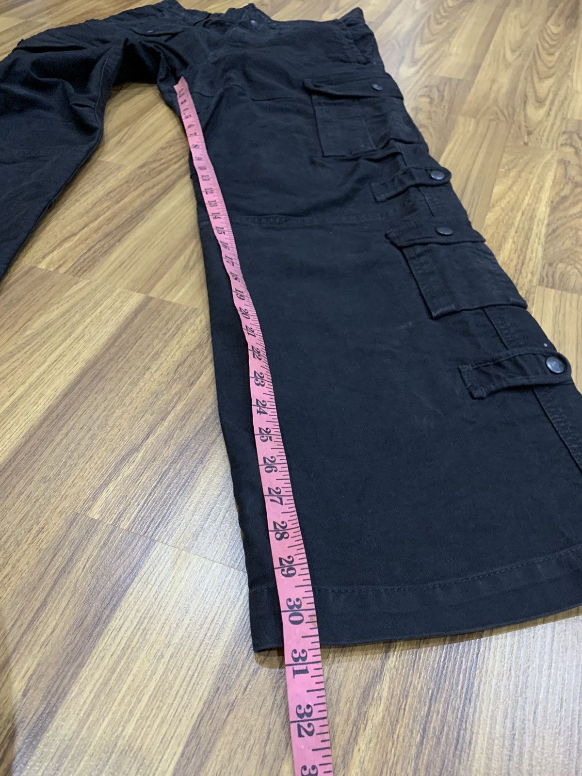 Issey Miyake × Tete Homme TETE HOMME MULTIPOCKETS BONDAGE CARGO PANTS Size US 32 / EU 48 - 4 Thumbnail