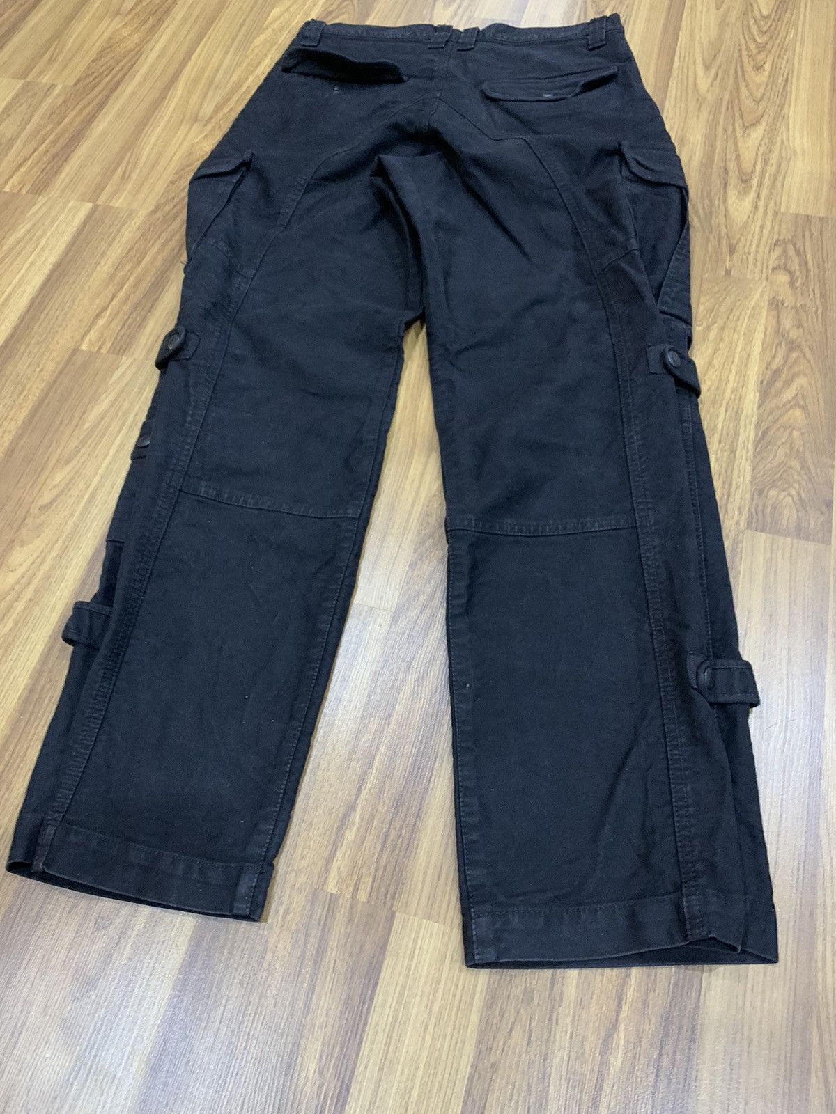 Issey Miyake × Tete Homme TETE HOMME MULTIPOCKETS BONDAGE CARGO PANTS Size US 32 / EU 48 - 6 Thumbnail