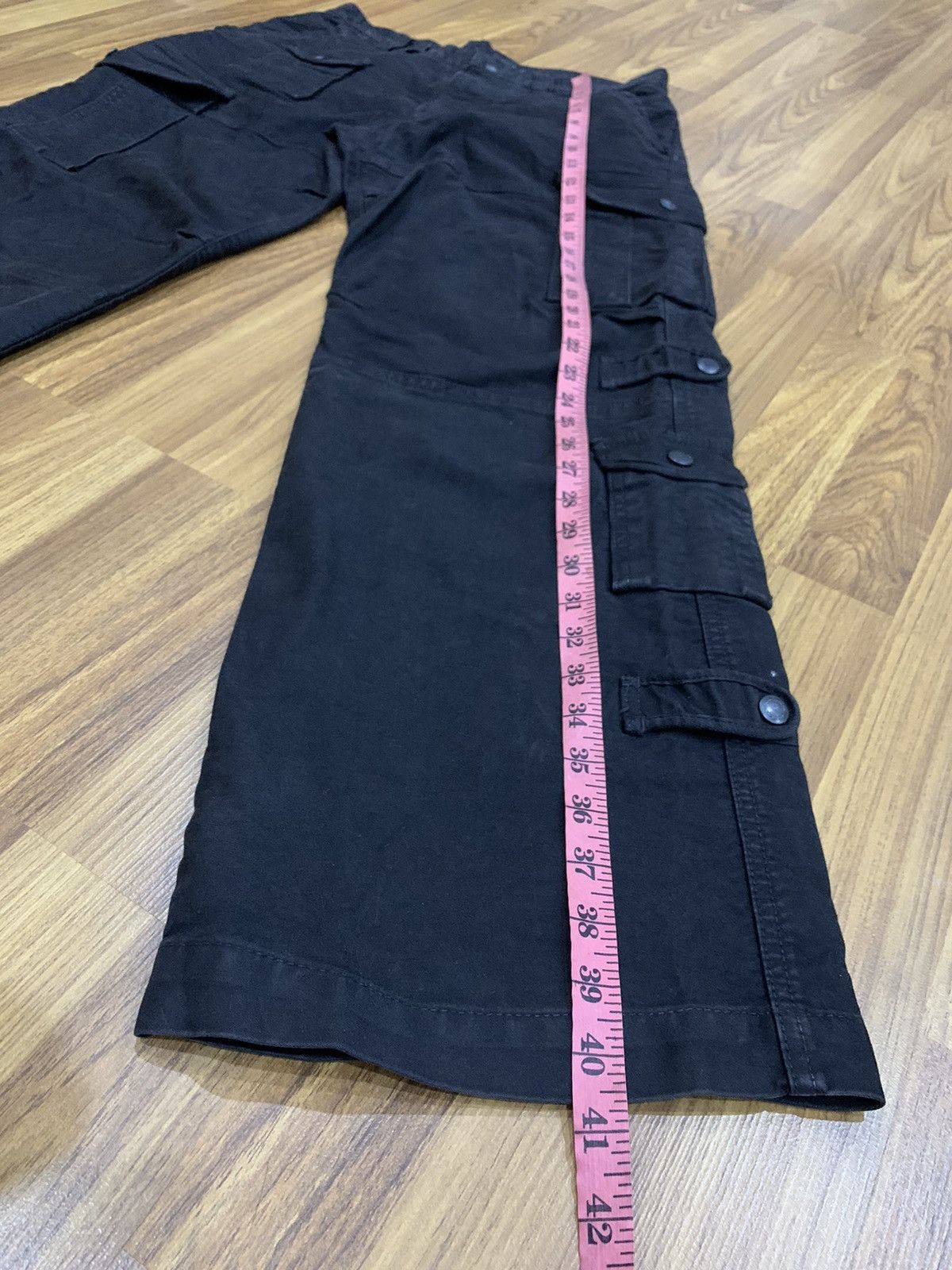 Issey Miyake × Tete Homme TETE HOMME MULTIPOCKETS BONDAGE CARGO PANTS Size US 32 / EU 48 - 3 Thumbnail