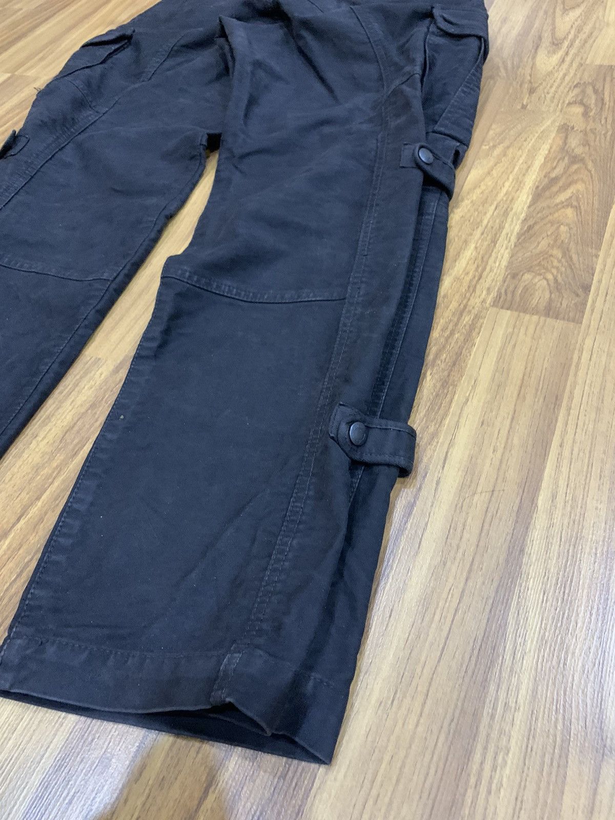 Issey Miyake × Tete Homme TETE HOMME MULTIPOCKETS BONDAGE CARGO PANTS Size US 32 / EU 48 - 7 Thumbnail