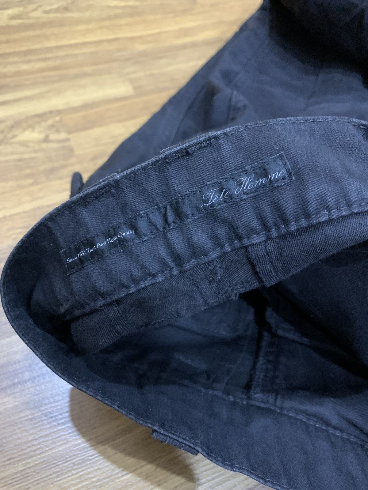Issey Miyake × Tete Homme TETE HOMME MULTIPOCKETS BONDAGE CARGO PANTS Size US 32 / EU 48 - 11 Thumbnail