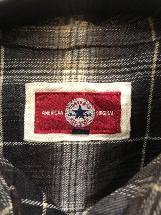 Converse Vintage Converse Plaid Tartan Flannel Shirt 👕 Size US M / EU 48-50 / 2 - 4 Thumbnail