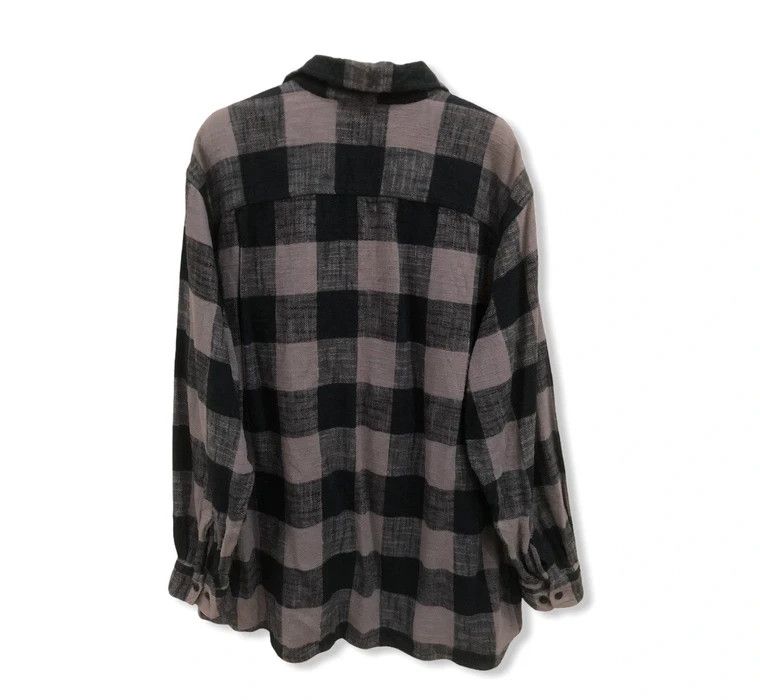 Converse Vintage Converse Plaid Tartan Flannel Shirt 👕 Size US XL / EU 56 / 4 - 3 Thumbnail