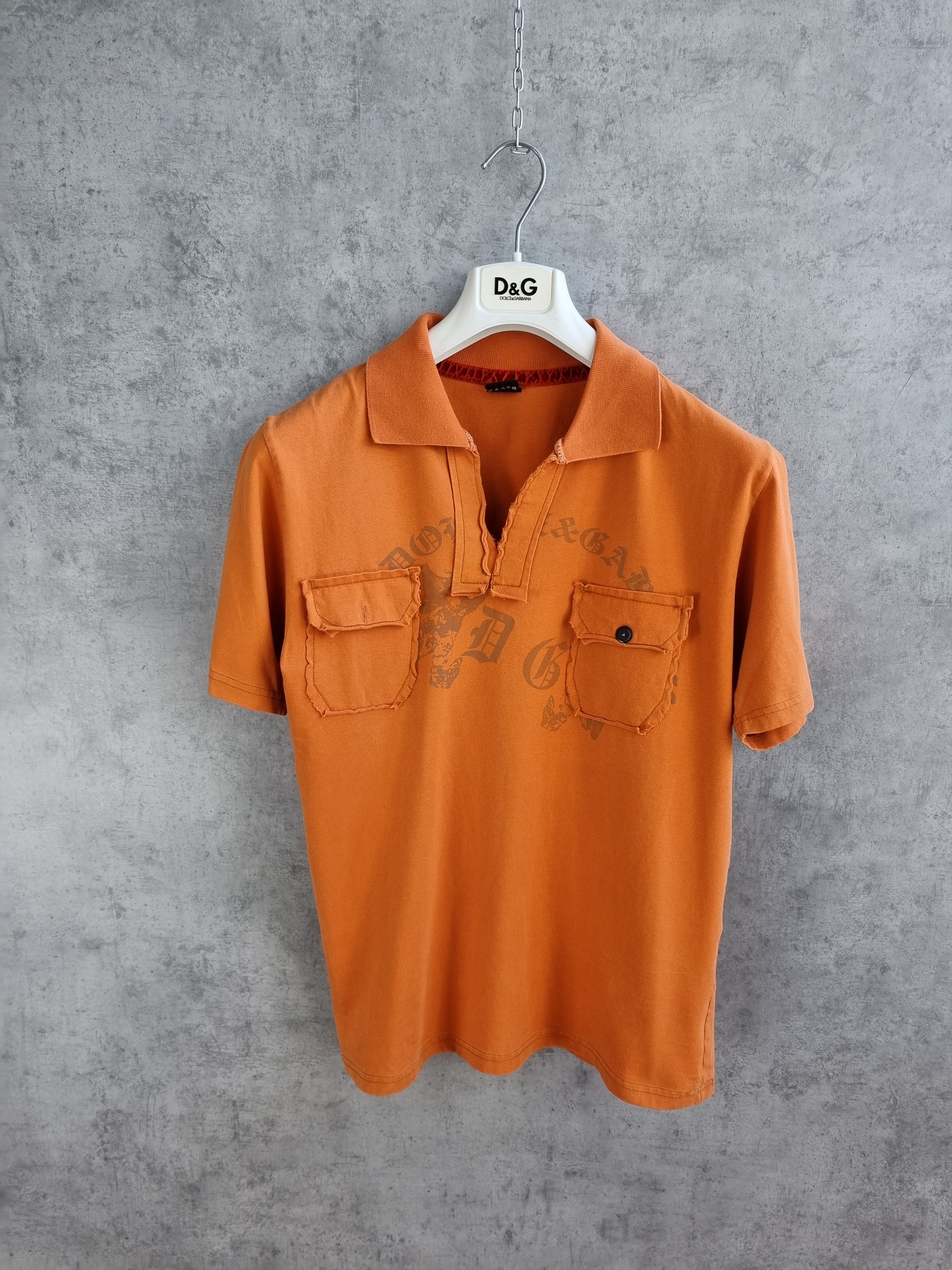 Dolce & Gabbana Distressed Dolce and Gabbana Big logo Made In Italy Size US M / EU 48-50 / 2 - 2 Thumbnail