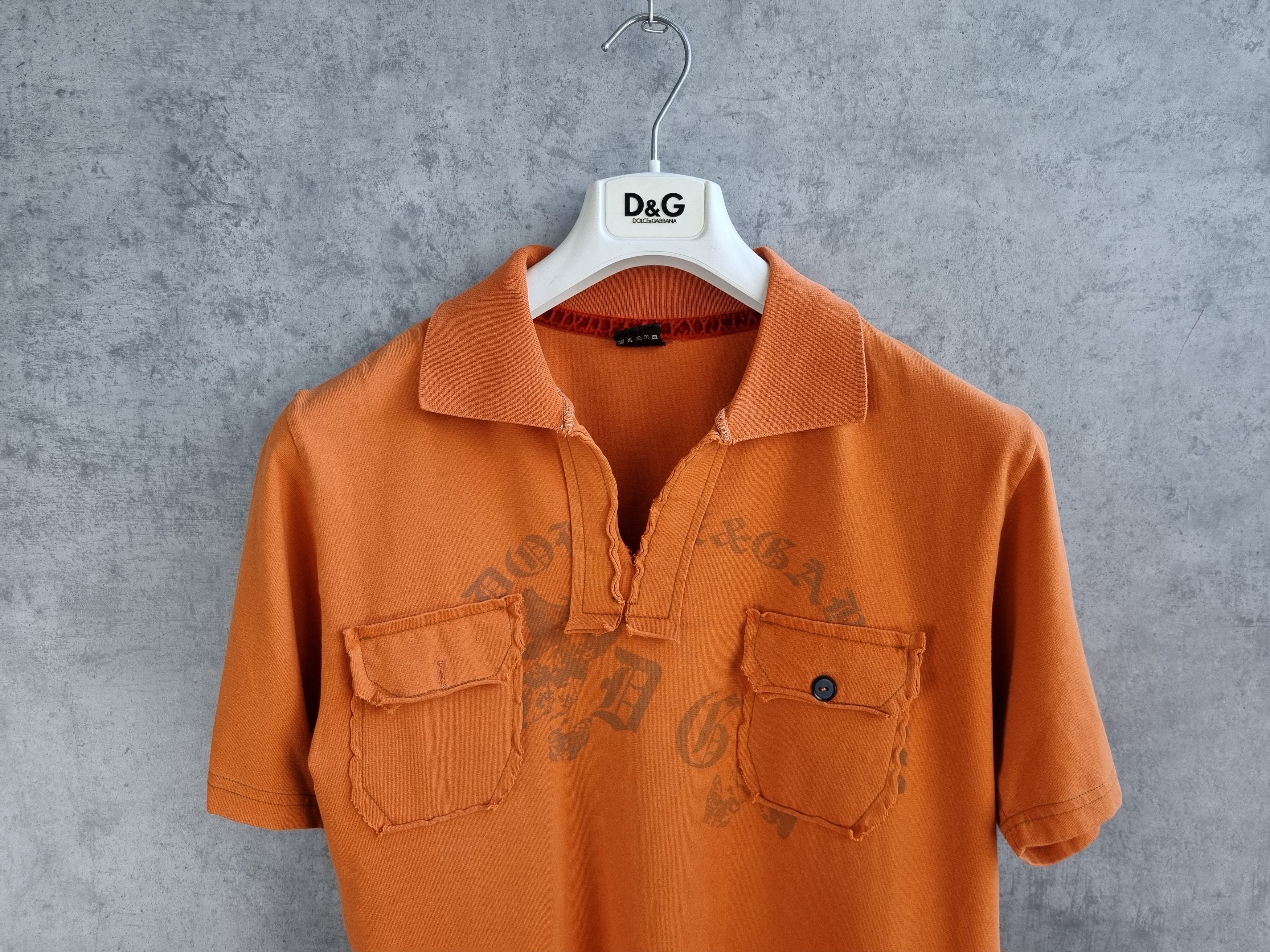 Dolce & Gabbana Distressed Dolce and Gabbana Big logo Made In Italy Size US M / EU 48-50 / 2 - 1 Thumbnail