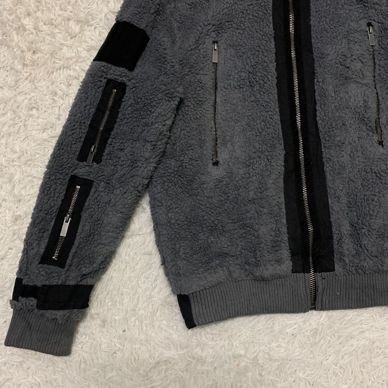 Japanese Brand Rare Design Youminzhuangbei Pile Fleece Jacket Hoodie Size US L / EU 52-54 / 3 - 5 Thumbnail