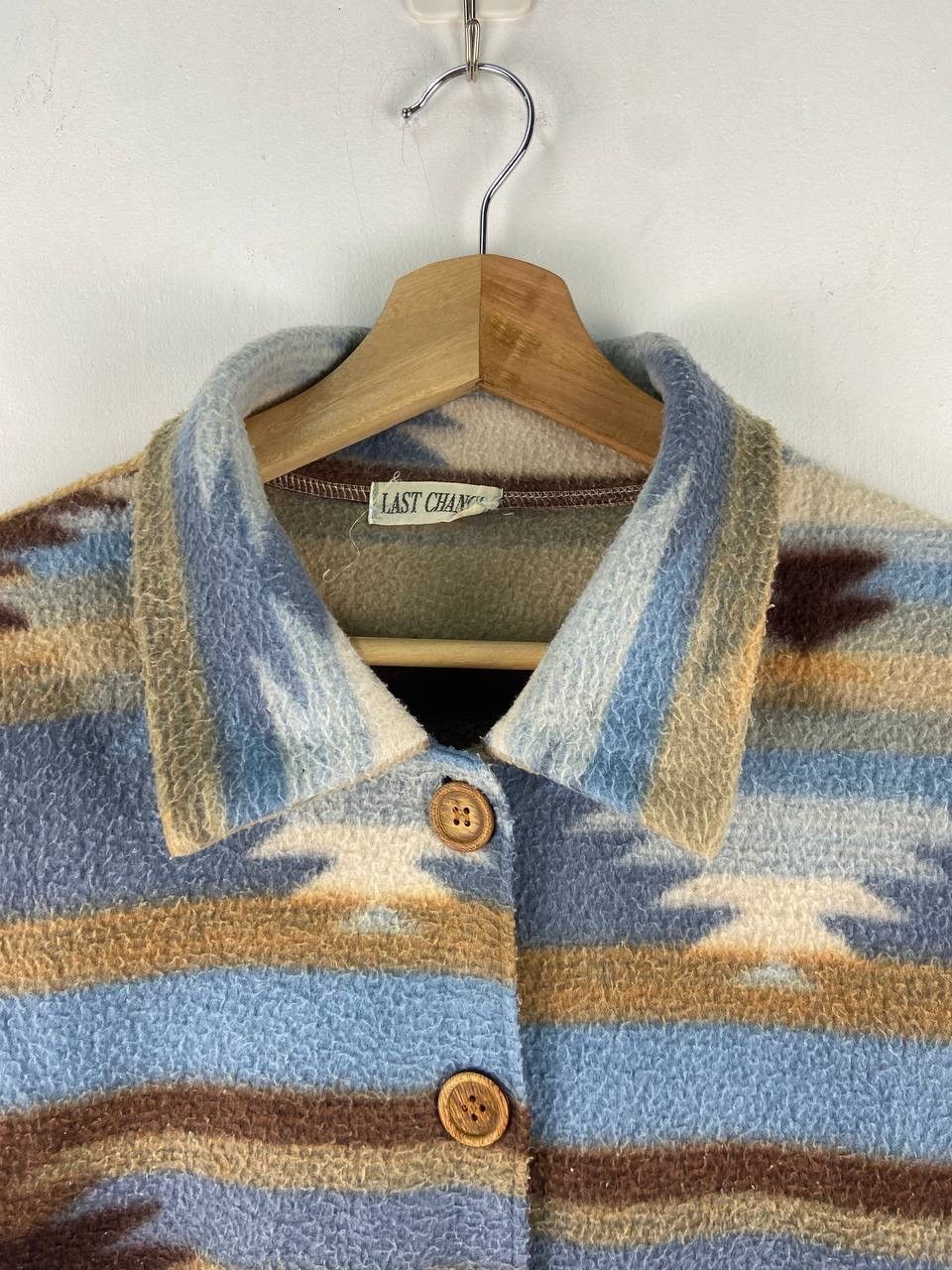 Native × Pendleton Vintage Native Navajo Aztec Jacket Fleece Sweater Button Up Size US M / EU 48-50 / 2 - 3 Thumbnail
