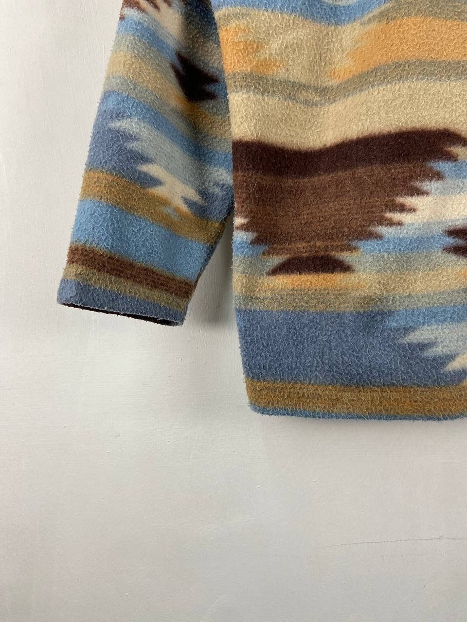 Native × Pendleton Vintage Native Navajo Aztec Jacket Fleece Sweater Button Up Size US M / EU 48-50 / 2 - 5 Thumbnail